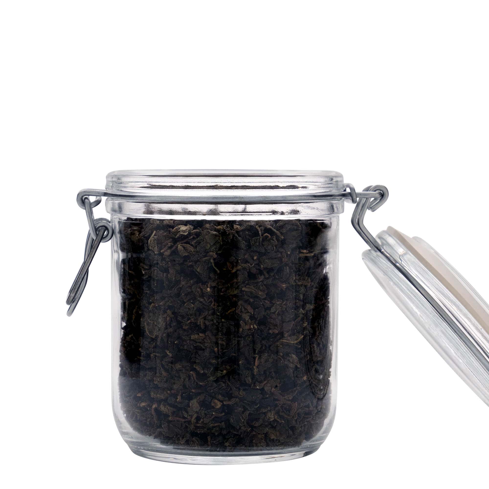 500 ml Tel mandallı kavanoz 'Fido', Ağız: Tel mandallı kapak