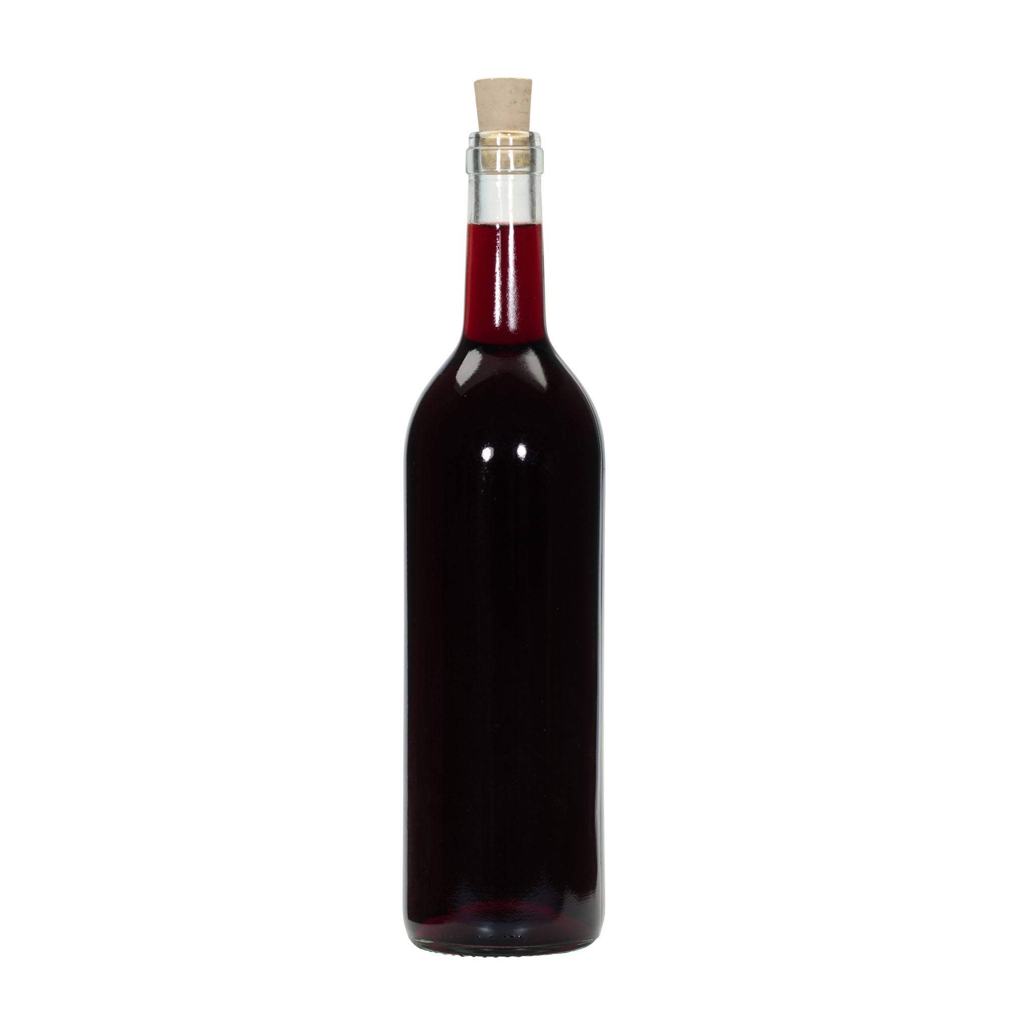 750 ml Cam Şişe 'Bordeaux Tradition', Ağzı: Mantar 750 ml Cam Şişe 'Bordeaux Tradition', Ağzı: Mantar