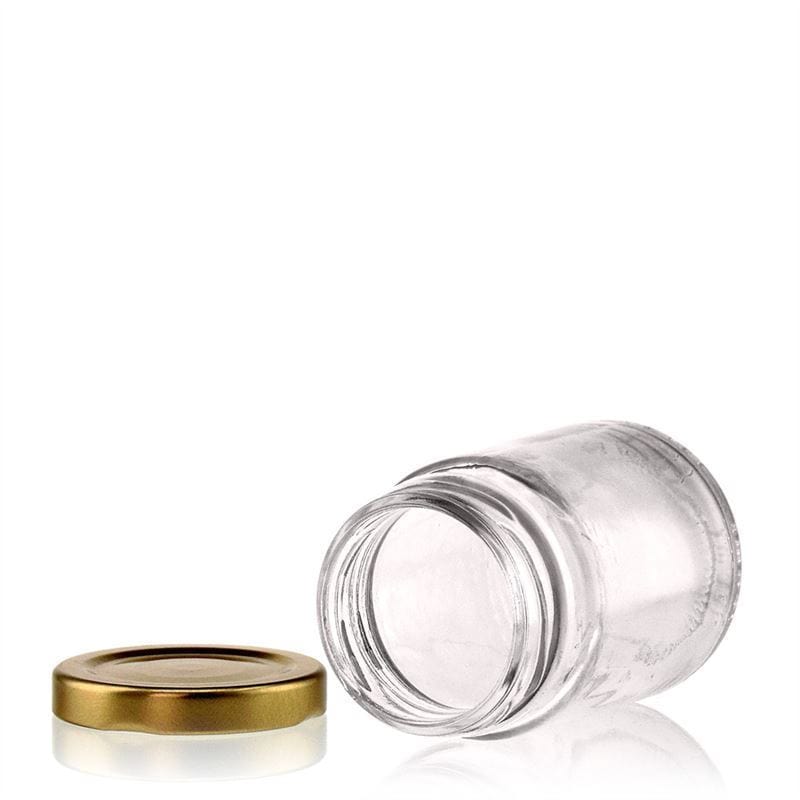 106 ml yüksek yuvarlak cam, ağız: Twist-Off (TO 48) 106 ml yüksek yuvarlak cam, ağız: Twist-Off (TO 48)