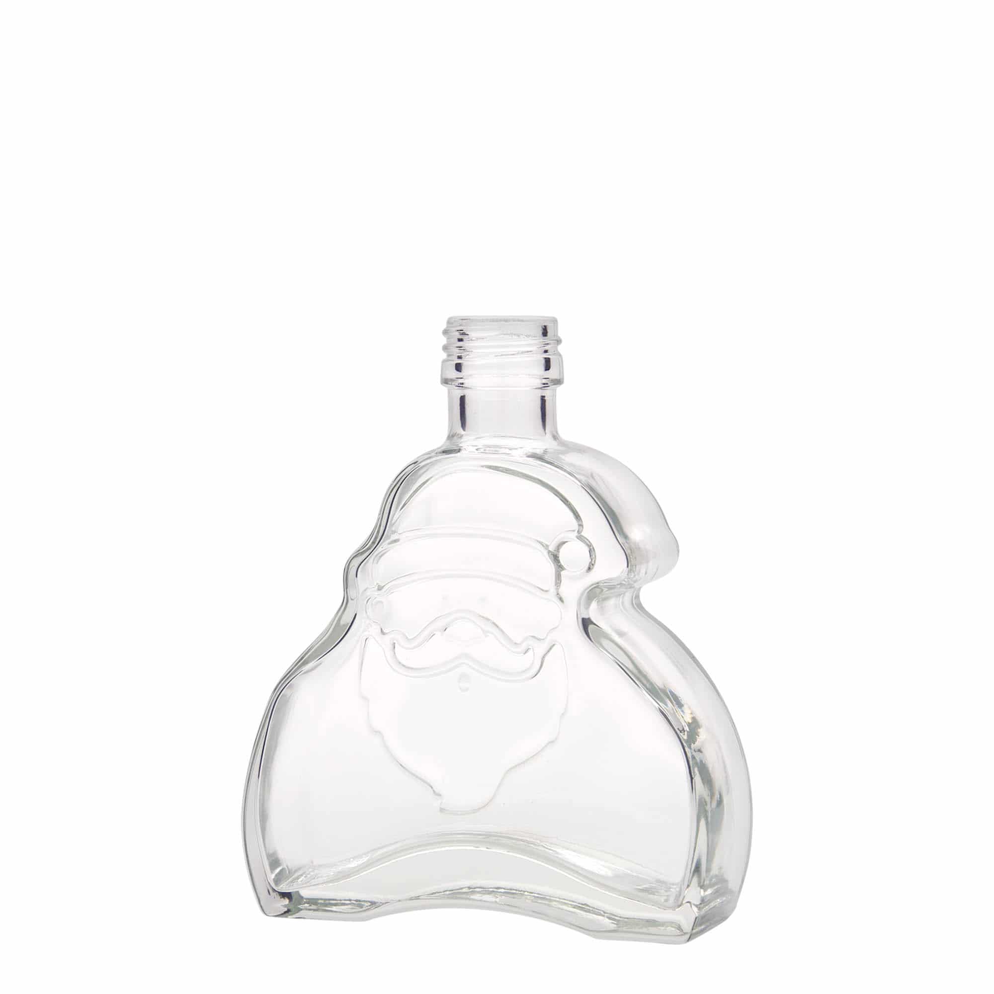 200 ml cam şişe 'Santa Claus', ağız: PP 28