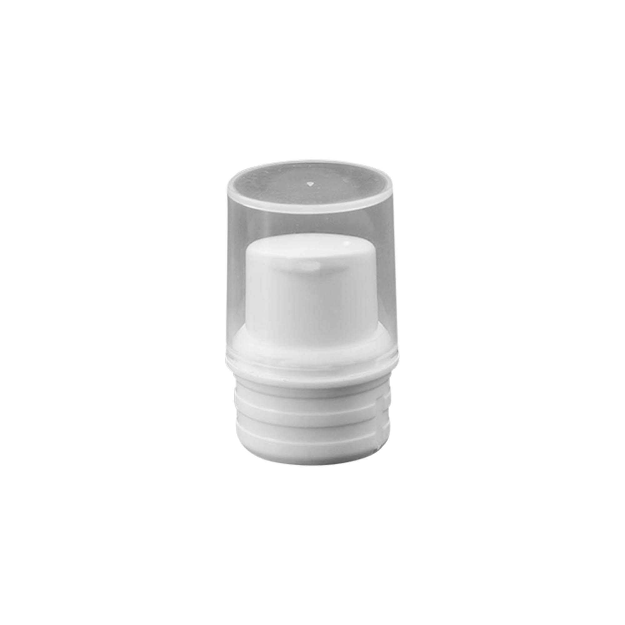 Airless Dispenser Pompa Kafası 'Nano', PP-Plastik, beyaz