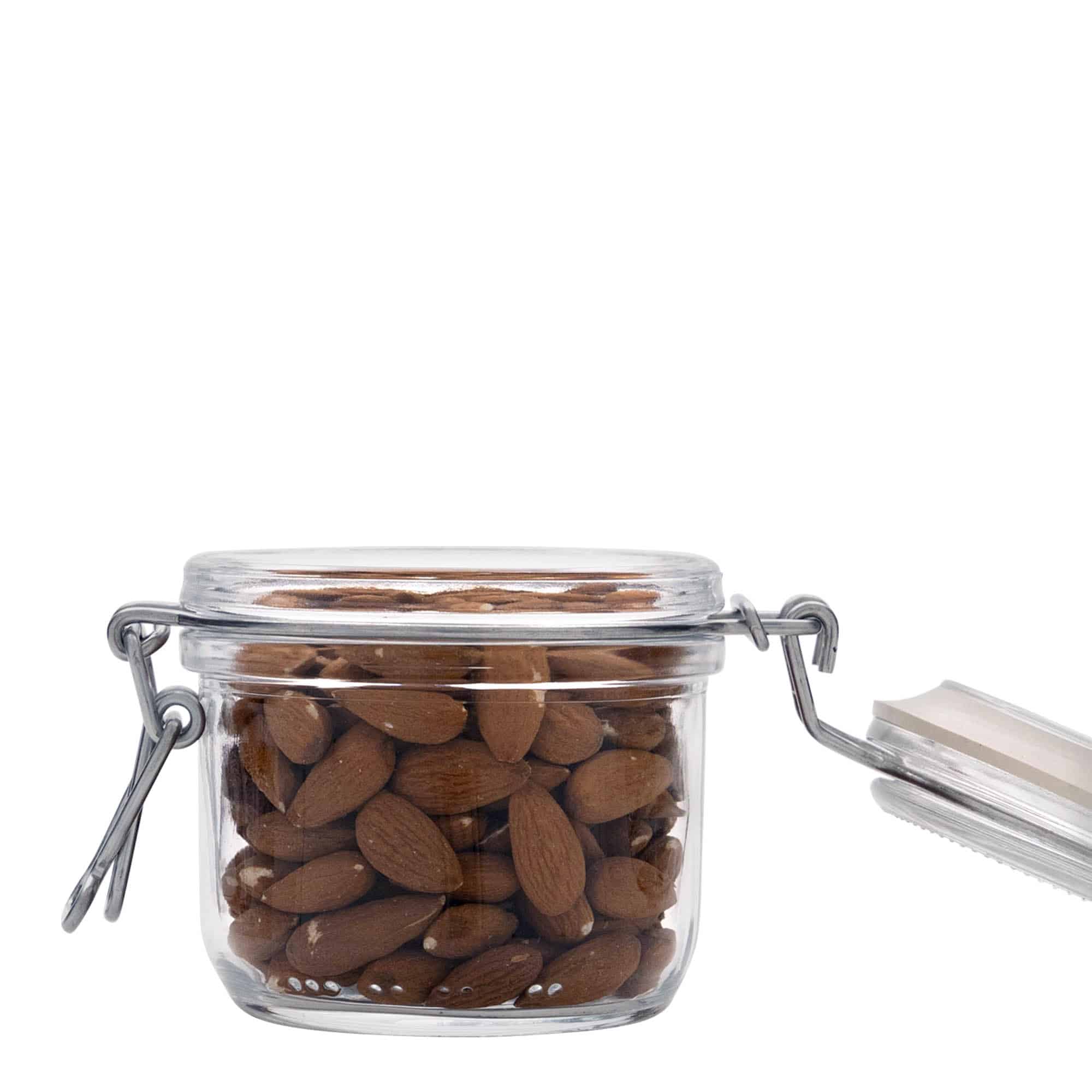 200 ml Tel mandallı cam kavanoz 'Fido', Ağız: Tel mandallı kapak