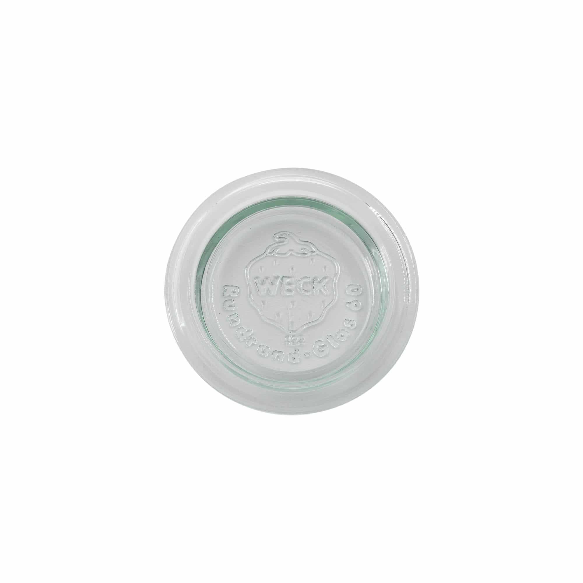 WECK-Glasskapak Yuvarlak Kenar #, Ağız için: RR60