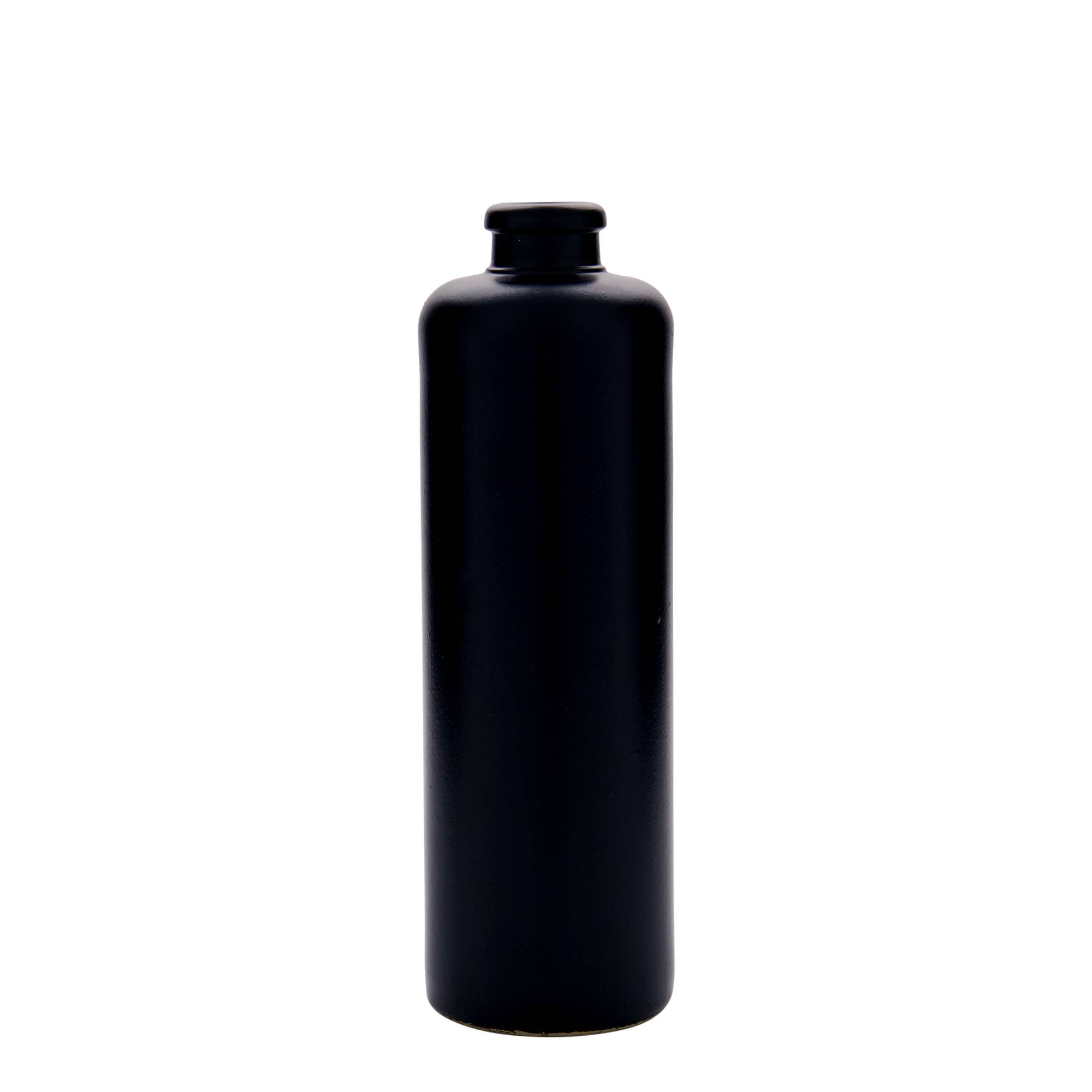 500 ml toprak testi, taş gereç, siyah, ağız: mantar 500 ml toprak testi, taş gereç, siyah, ağız: mantar