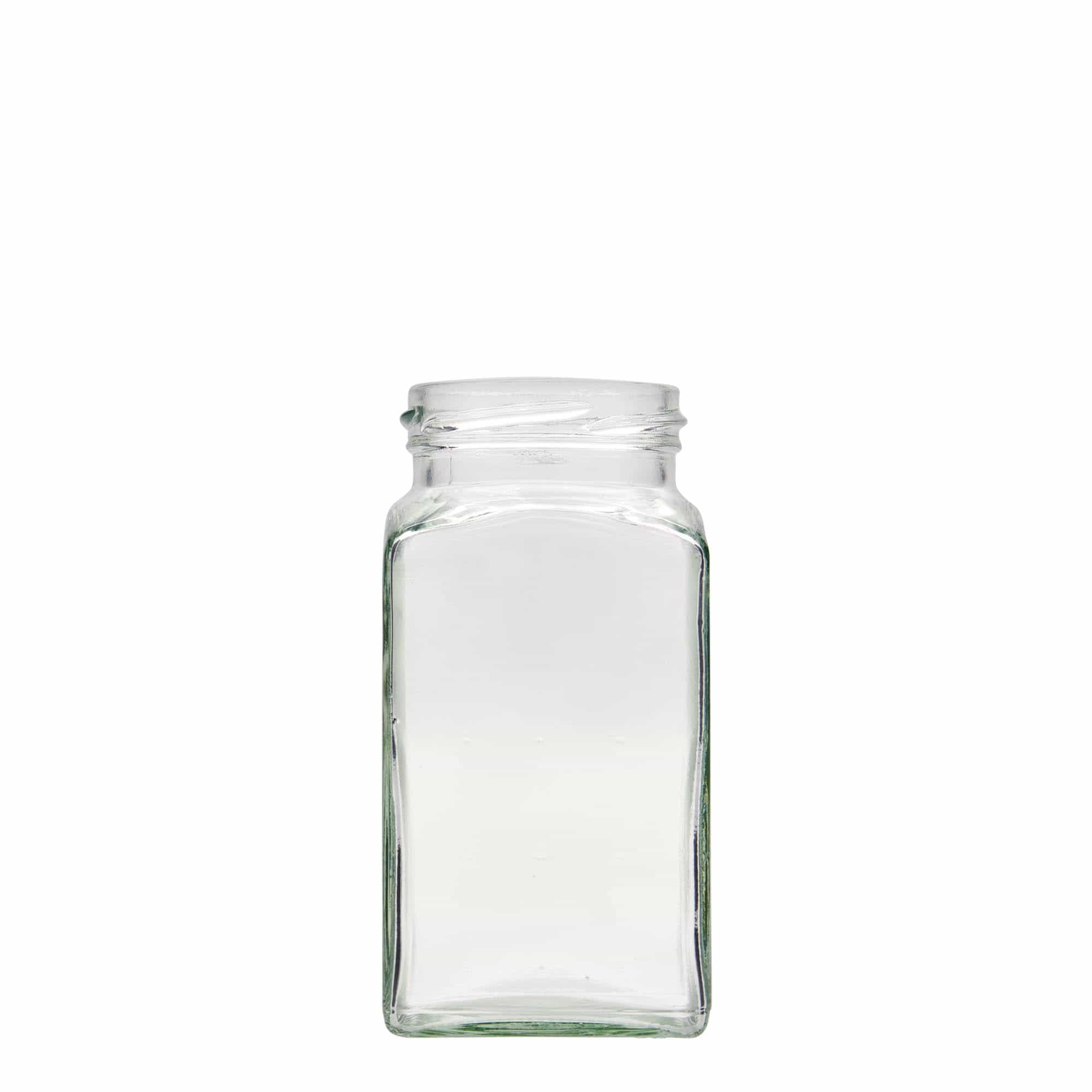 312 ml kare cam, ağız: vidalı kapak (TO 58) 312 ml kare cam, ağız: vidalı kapak (TO 58)