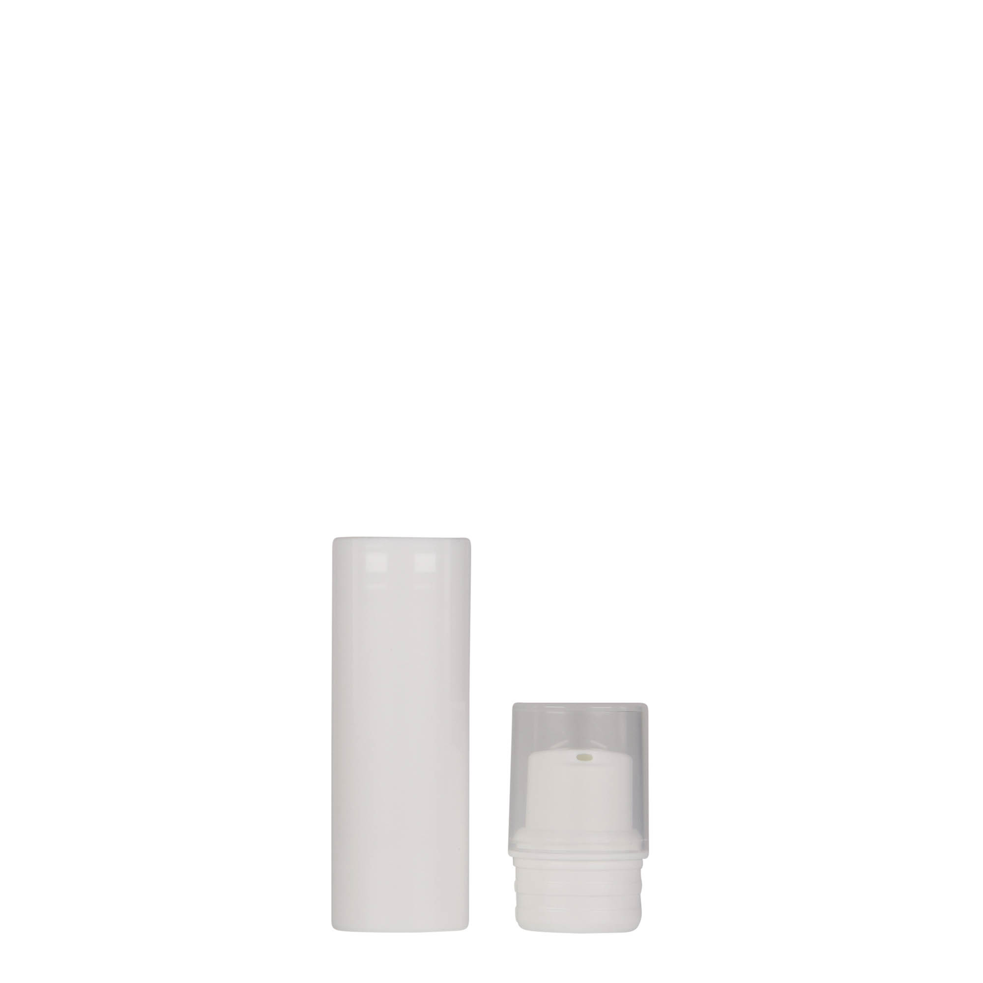 10 ml Airless Dispenser 'Nano', PP-plastik, beyaz 10 ml Airless Dispenser 'Nano', PP-plastik, beyaz