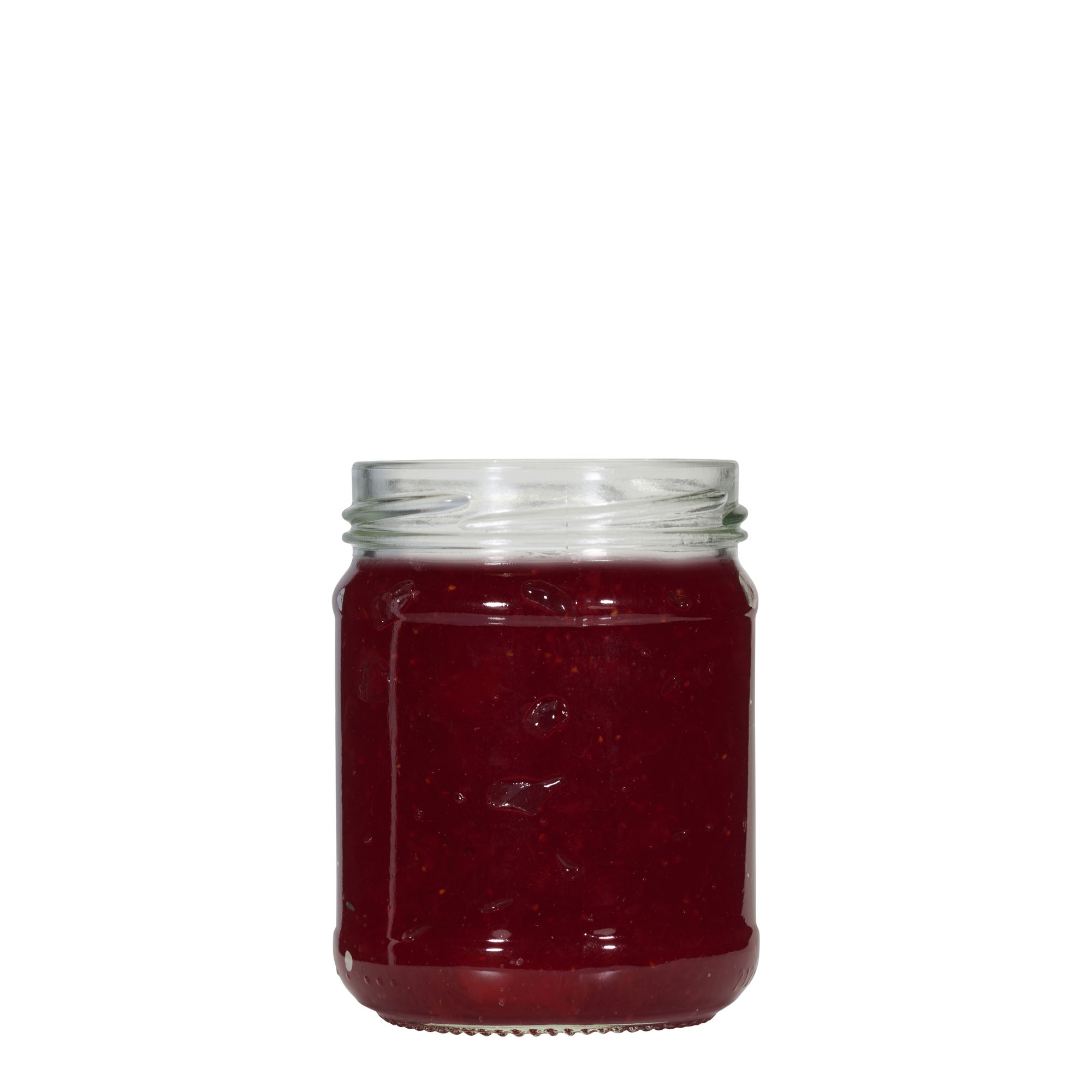 212 ml Yuvarlak Cam, Ağız: Vidalı Kapak (TO 63)