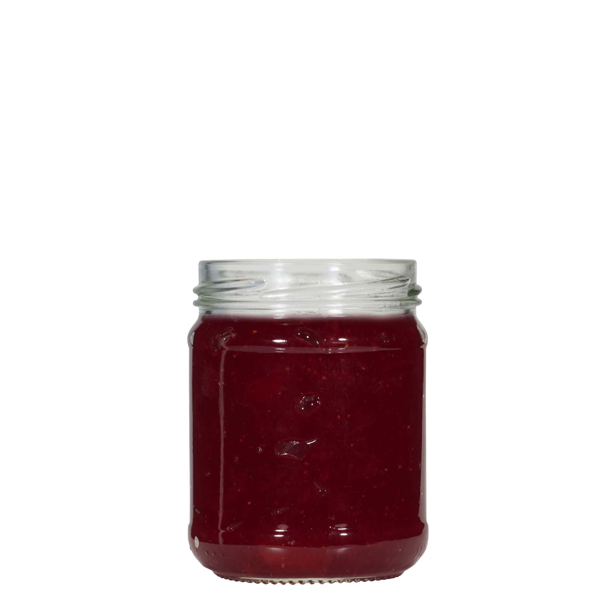 212 ml Yuvarlak Cam, Ağız: Vidalı Kapak (TO 63)