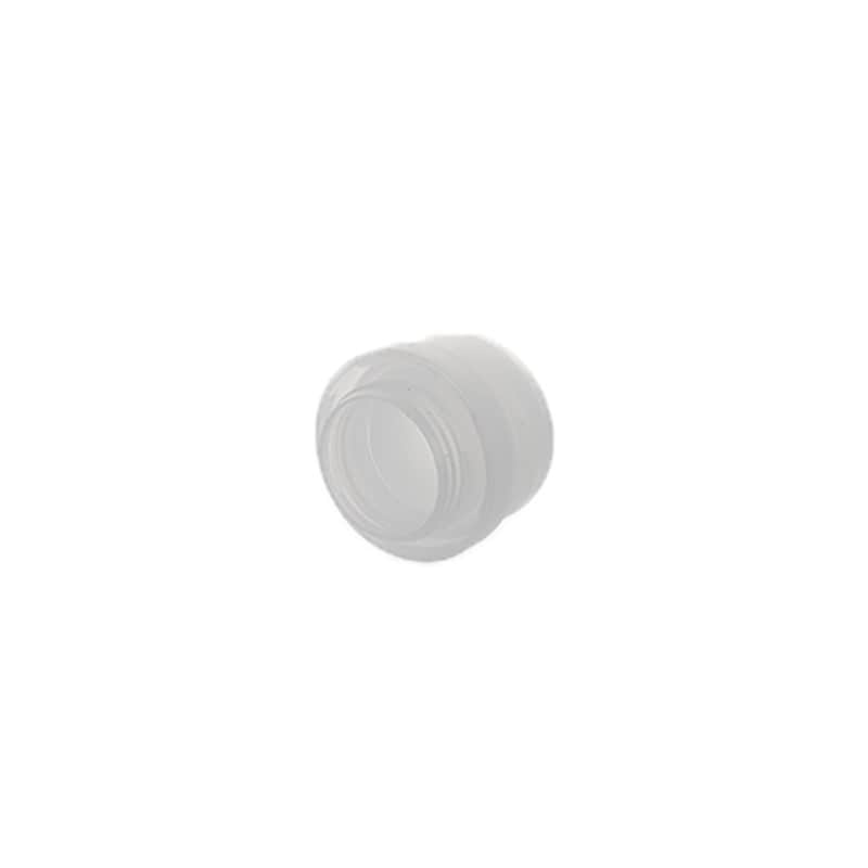 50 ml roll-on şişe için kapak, LDPE plastik, doğal renk