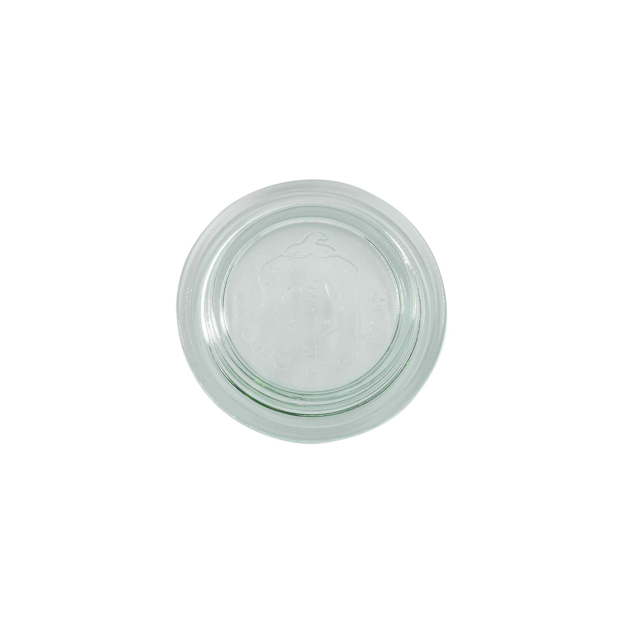 WECK-Glasskapak Yuvarlak Kenar #, Ağız için: RR60