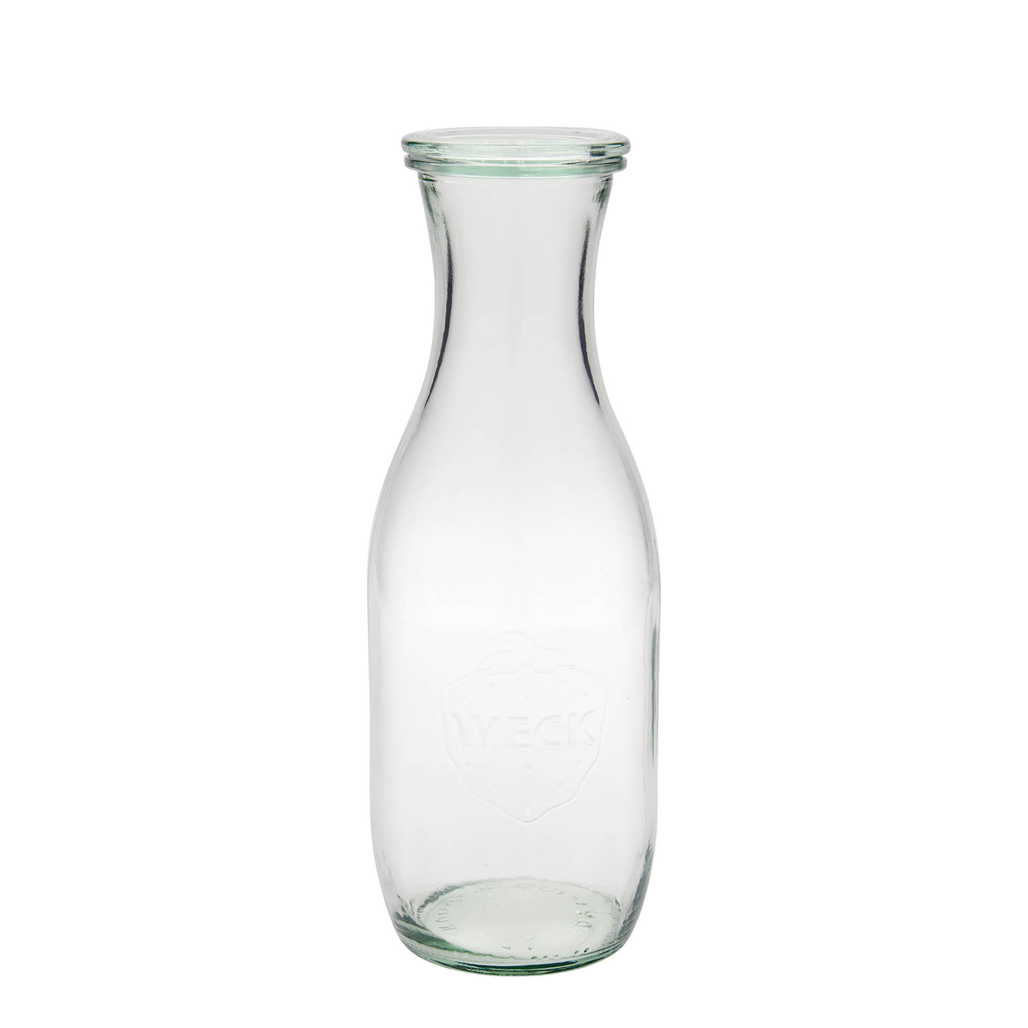 1.000 ml WECK-Meyve Suyu Şişesi #, Ağız: Yuvarlak Kenar 1.000 ml WECK-Meyve Suyu Şişesi #, Ağız: Yuvarlak Kenar