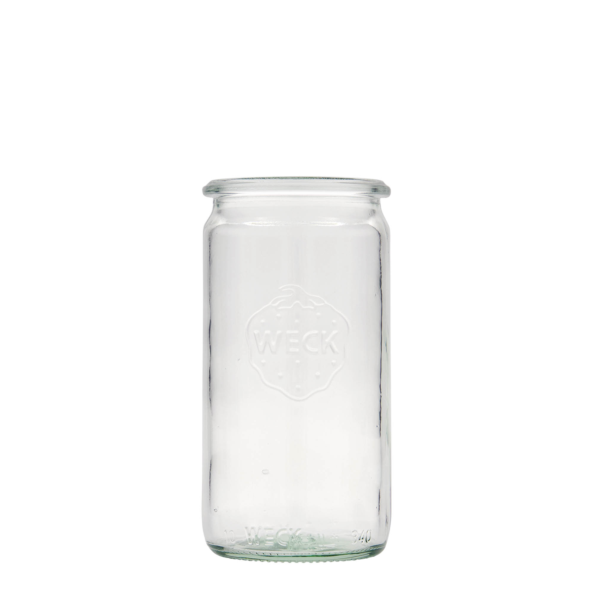340 ml WECK silindir kavanoz, ağız: yuvarlak kenar