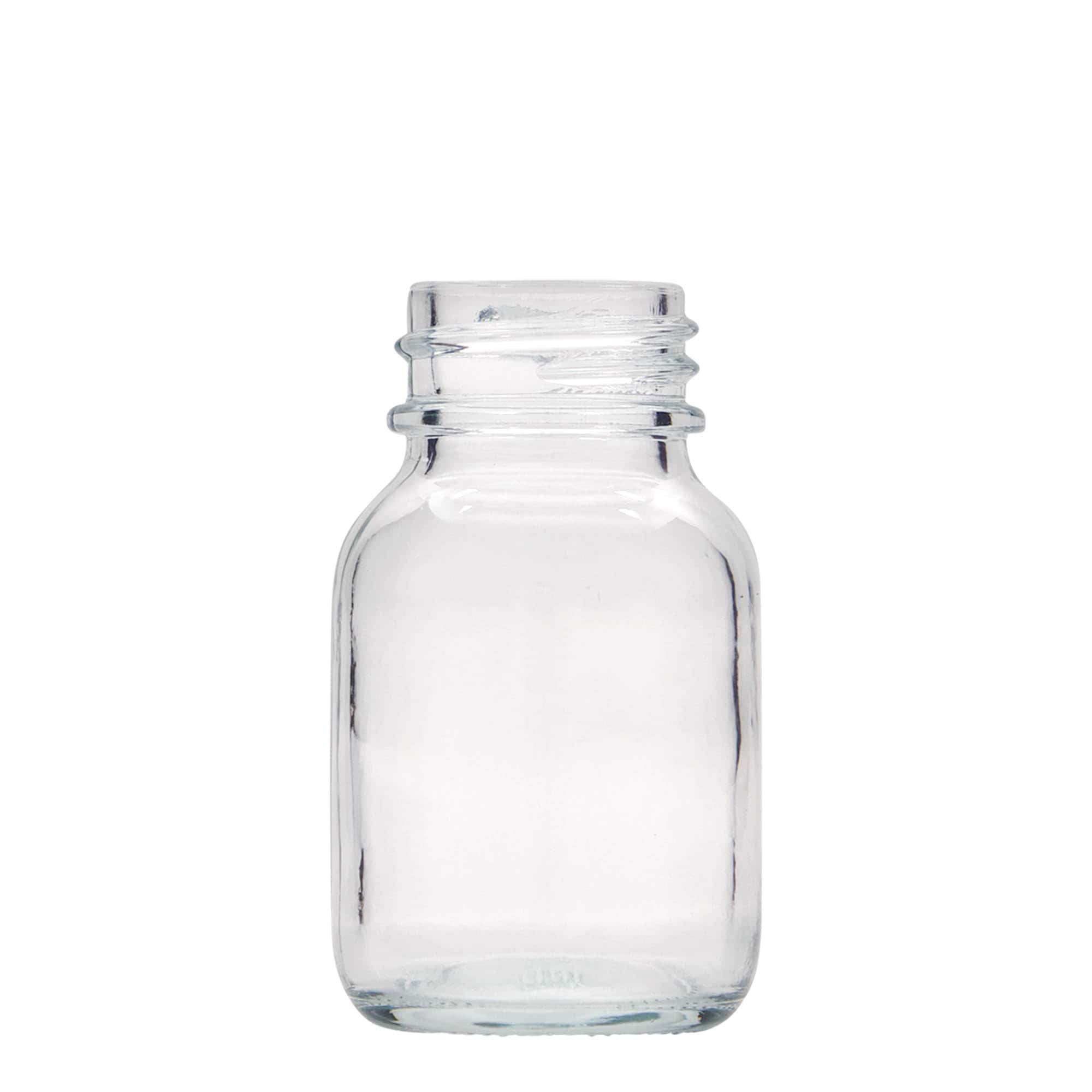 50 ml geniş ağızlı cam, ağız çapı: DIN 32