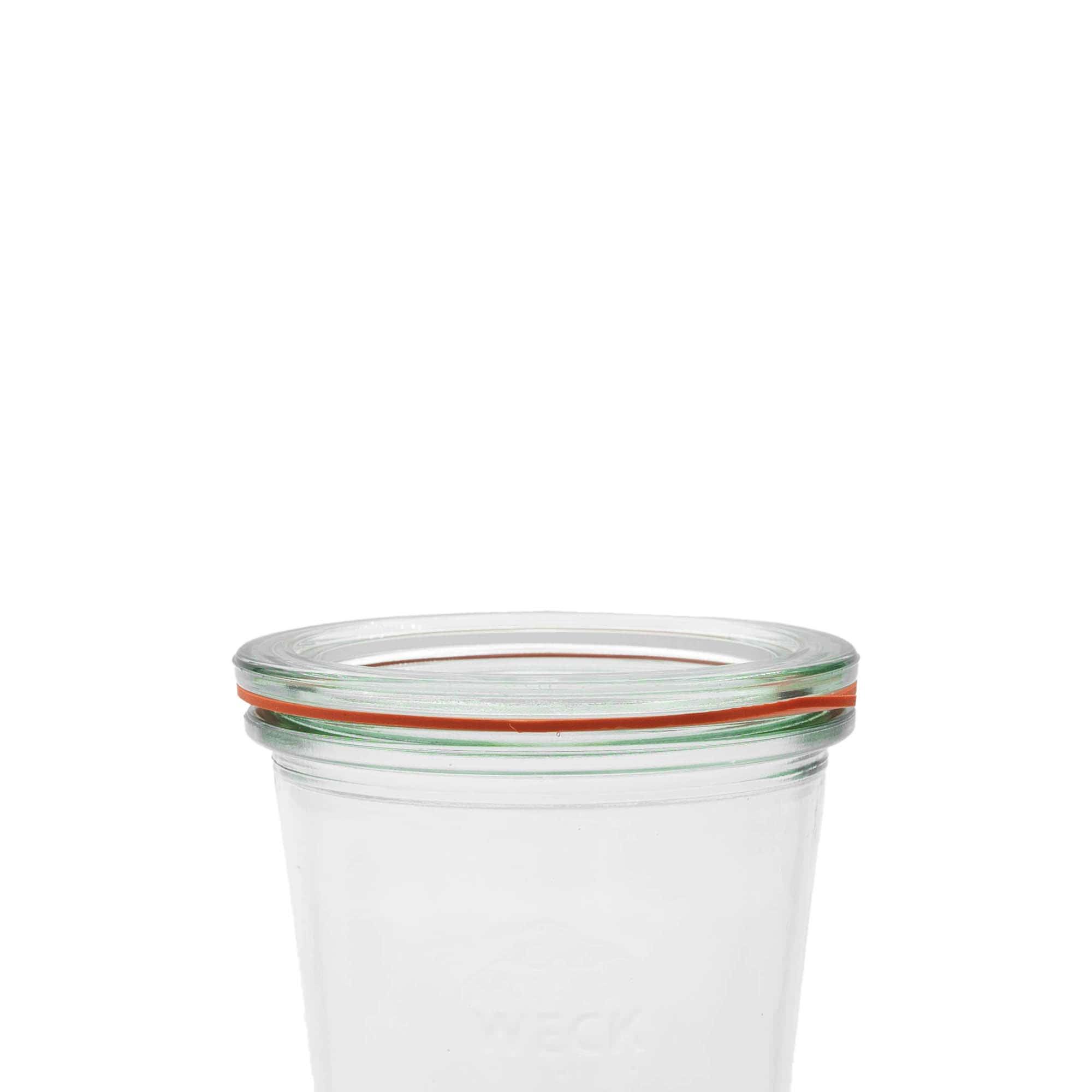 WECK Konserve Halkası RR80, kırmızı, ağız: Yuvarlak kenar