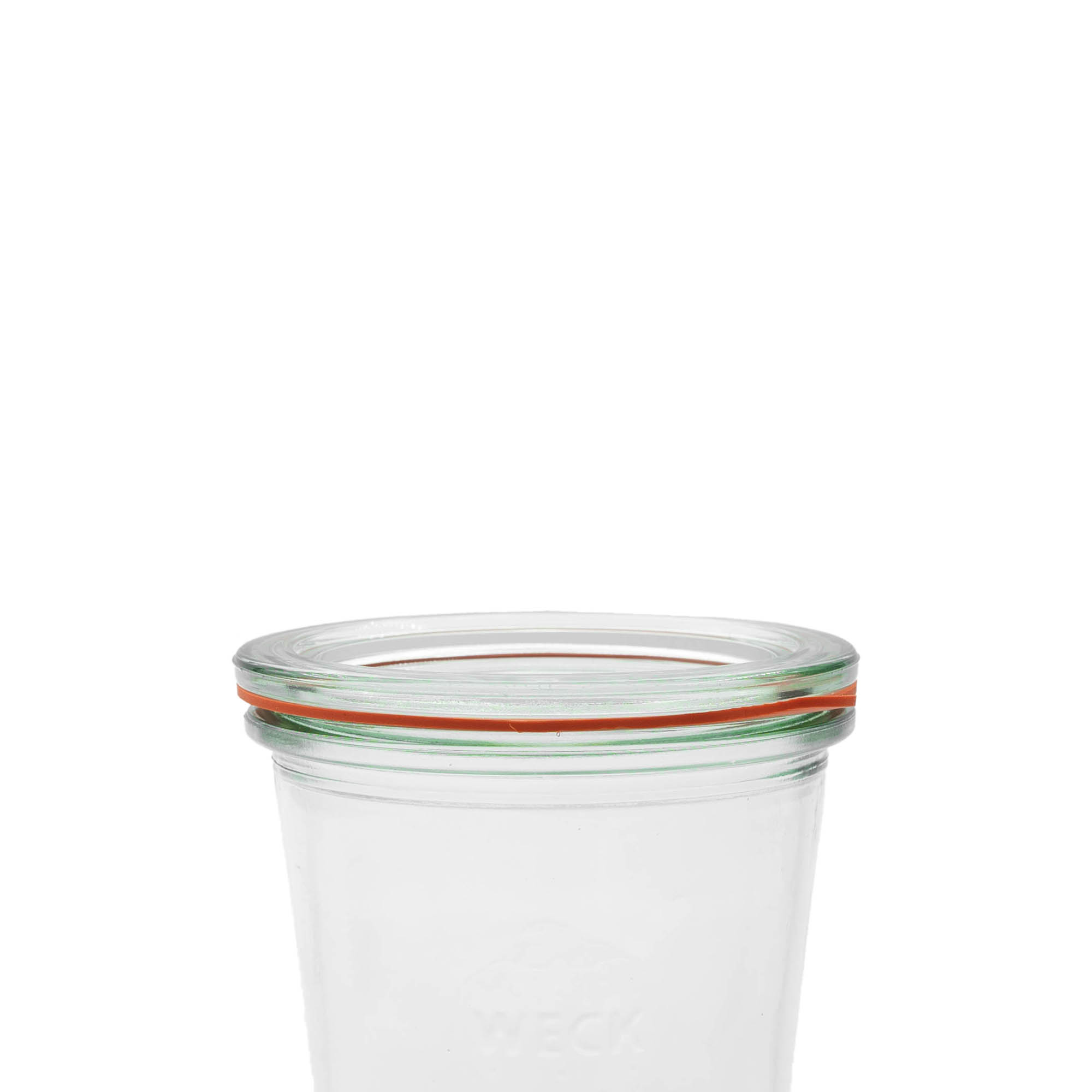 WECK Konserve Halkası RR80, kırmızı, ağız: Yuvarlak kenar