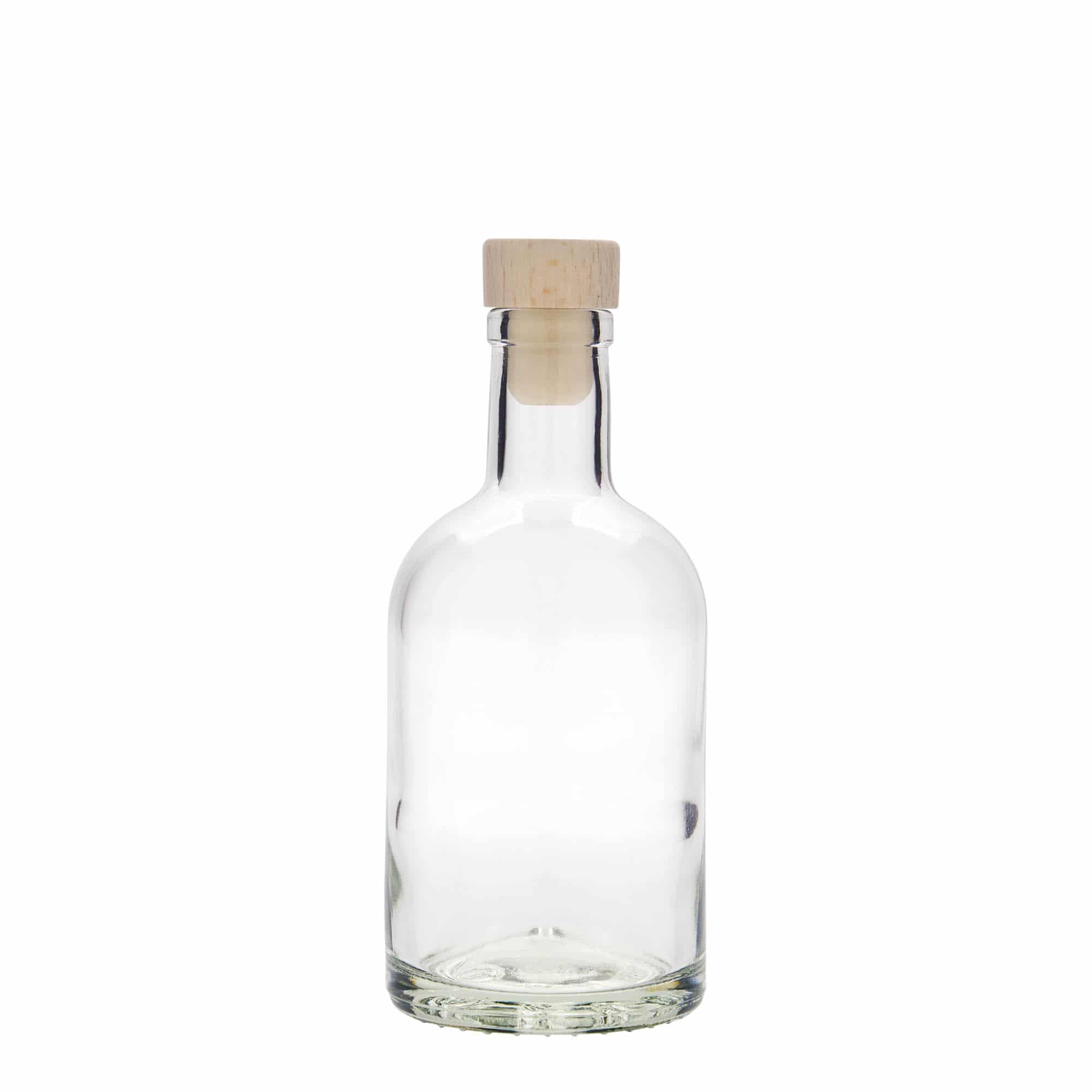 250 ml Cam şişe 'First Class', Ağız: Mantar