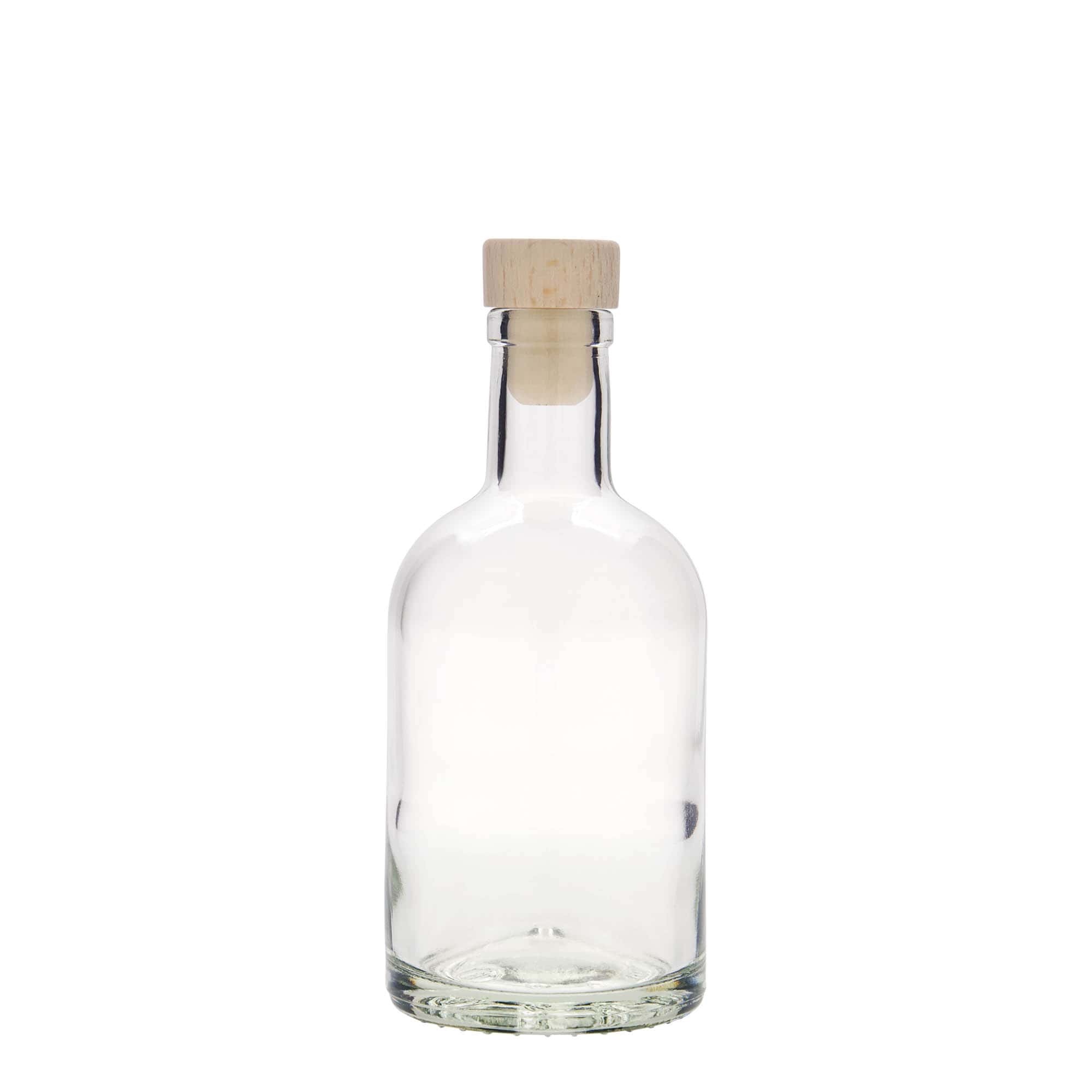 250 ml Cam şişe 'First Class', Ağız: Mantar