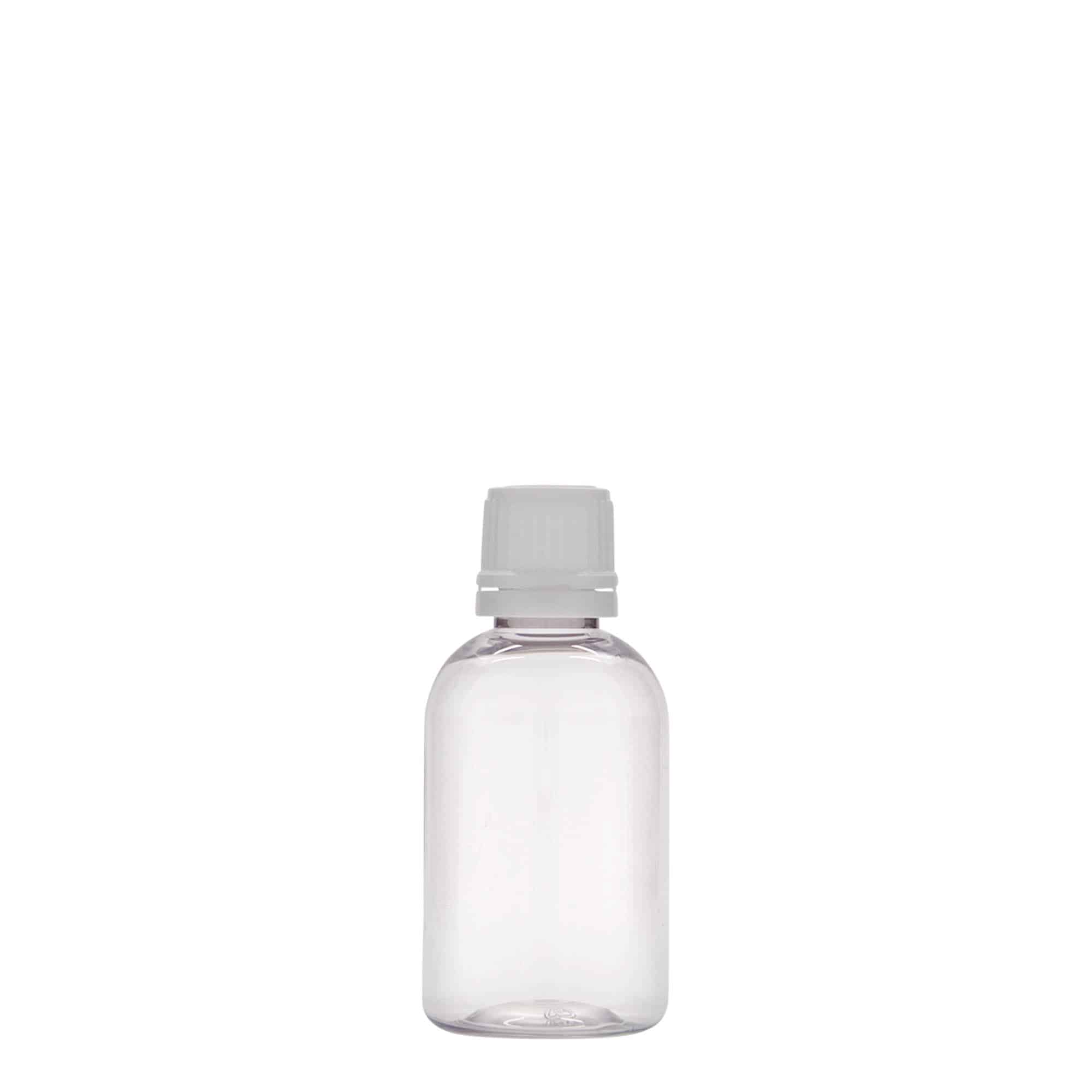 50 ml PET tıbbi şişe 'Easy Living', plastik, ağız: DIN 18