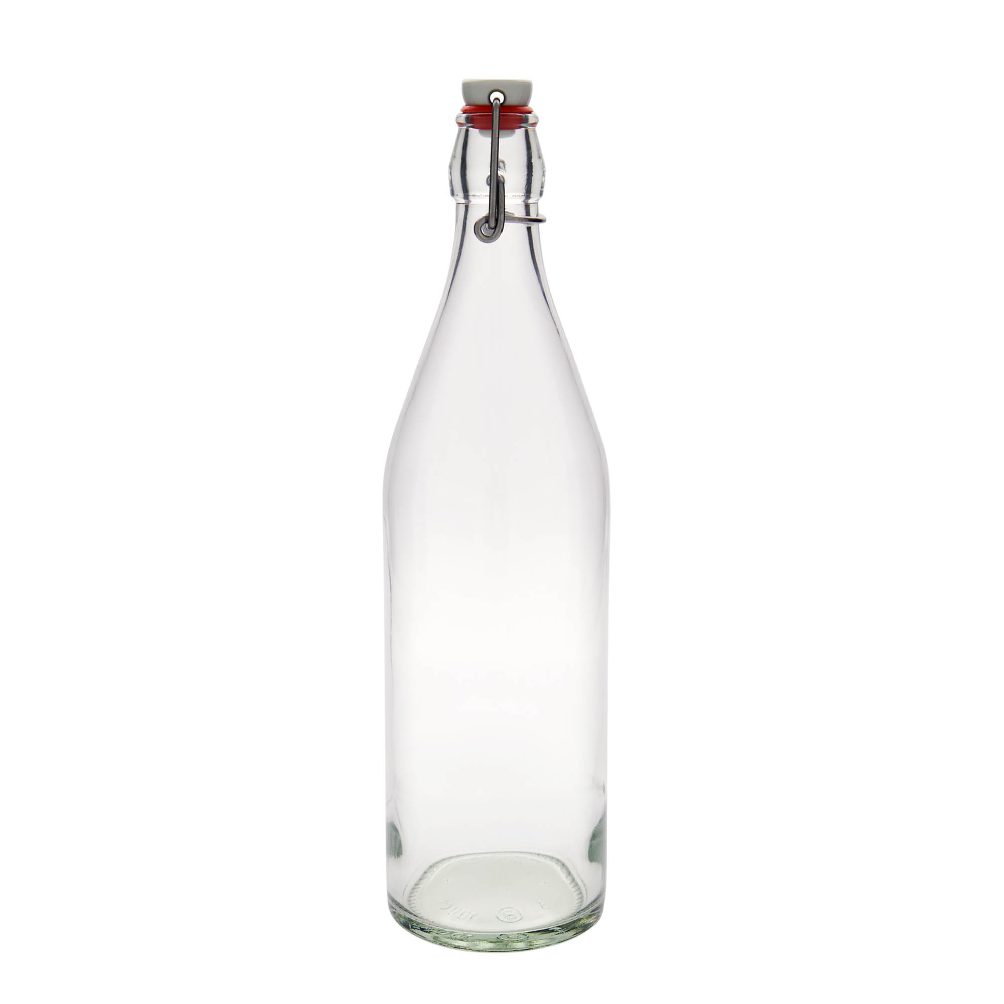 1.000 ml cam şişe 'Giara', ağız: kelepçeli kapak 1.000 ml cam şişe 'Giara', ağız: kelepçeli kapak