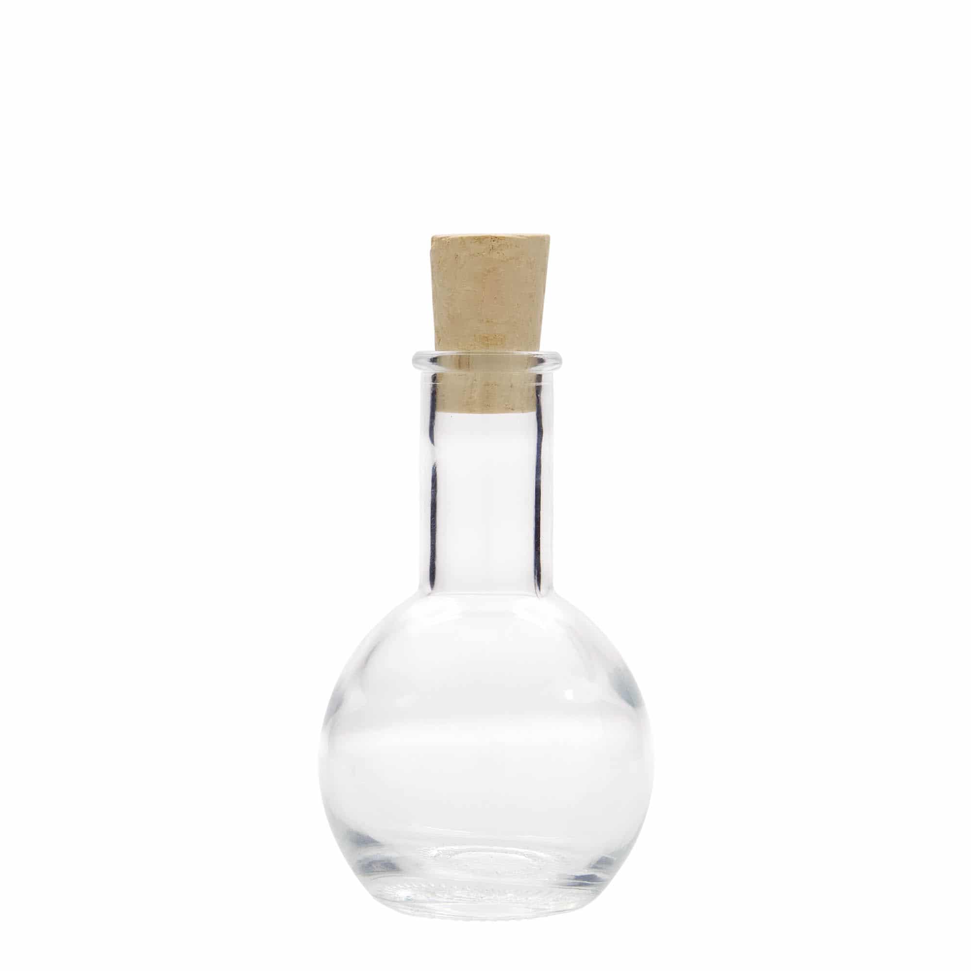 100 ml cam şişe 'Tulipano', ağız: mantar