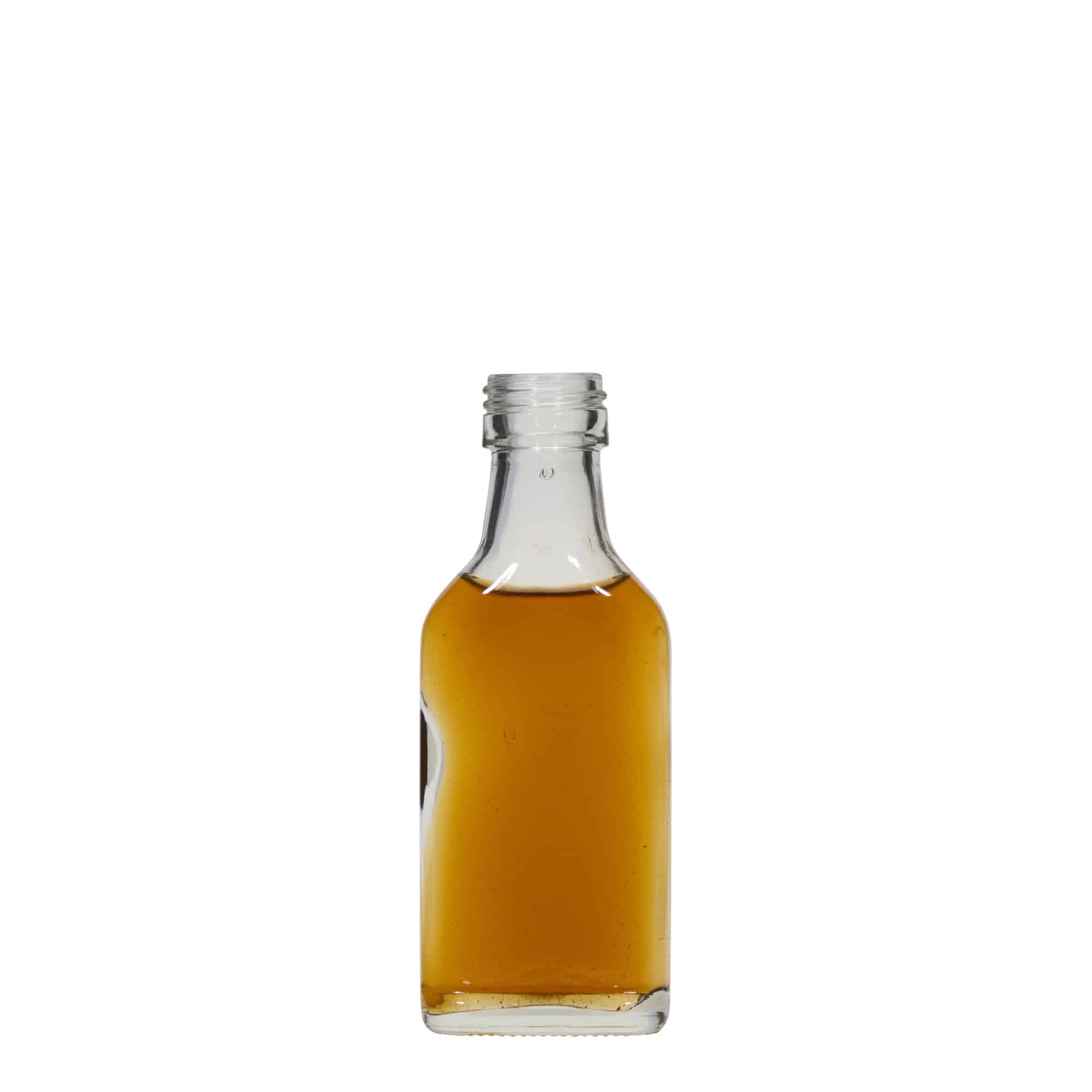 40 ml cep şişesi, dikdörtgen, ağız: PP 22