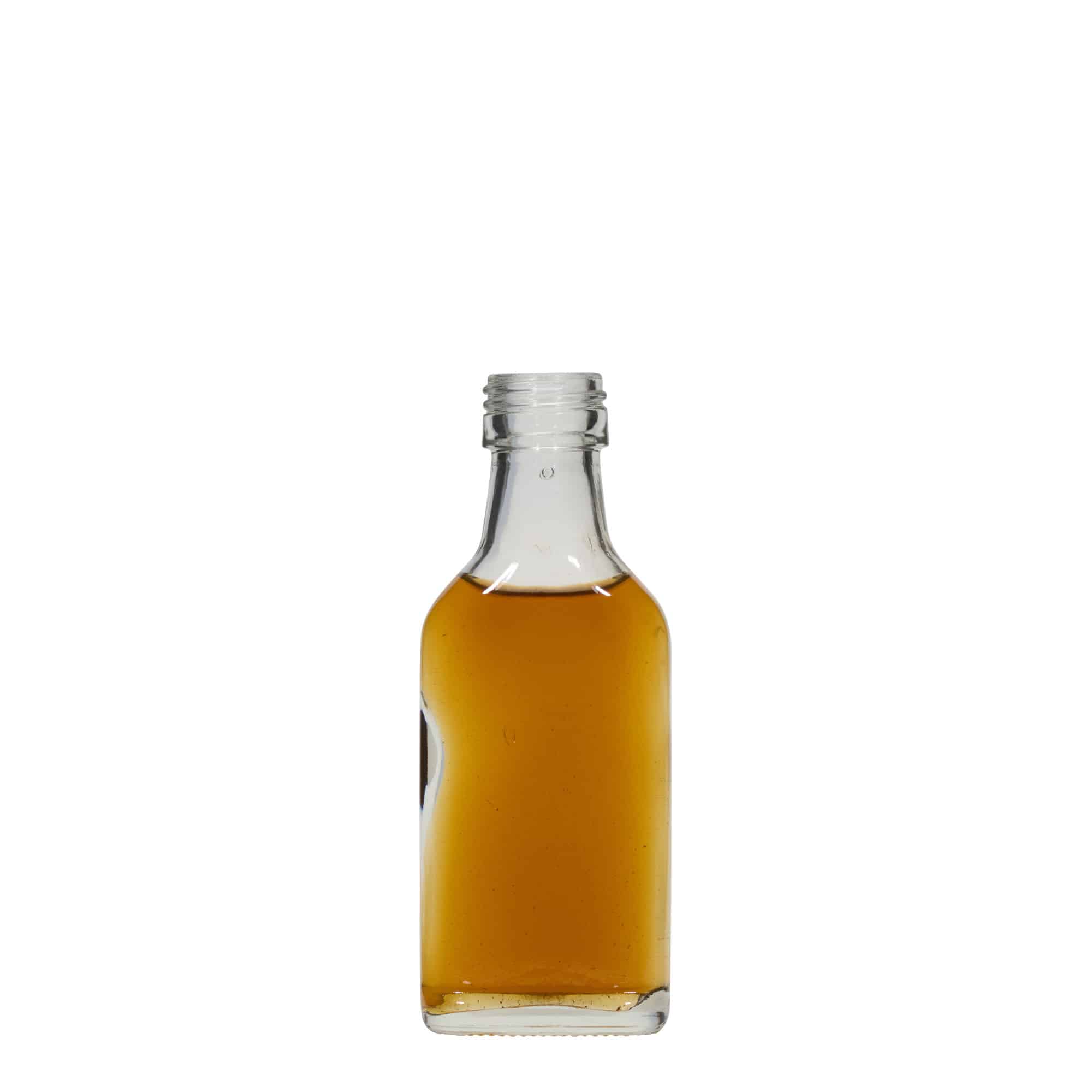 40 ml cep şişesi, dikdörtgen, ağız: PP 22