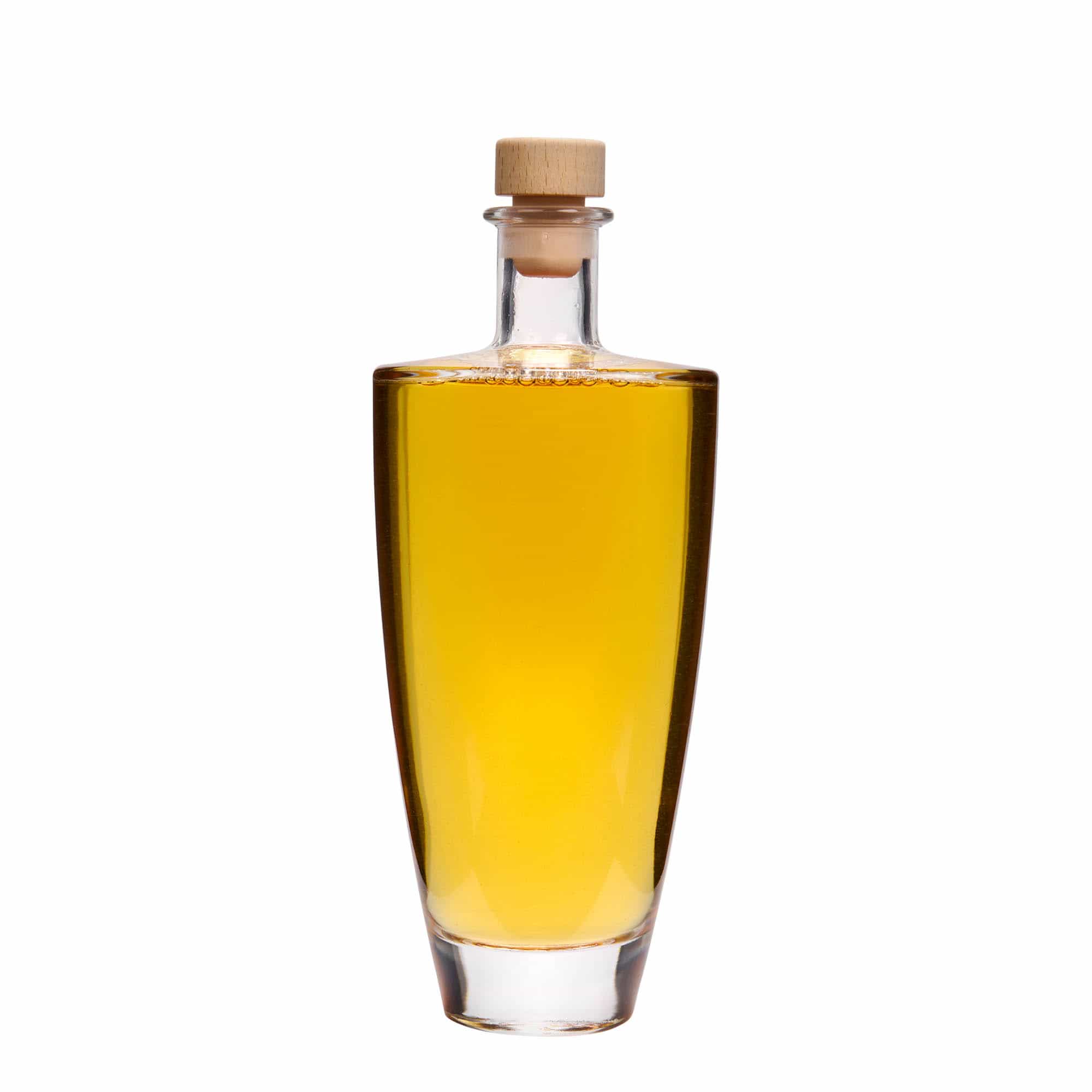 500 ml cam şişe 'Vanessa', oval, ağız: mantar