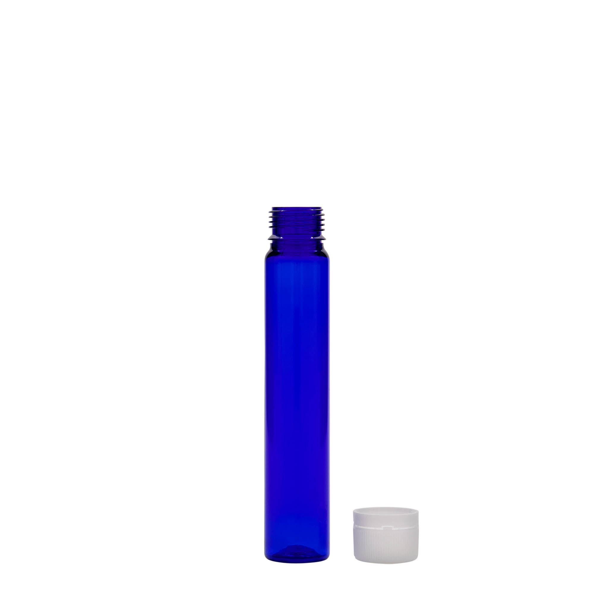25 ml PET tüp, plastik, kraliyet mavisi, ağız: vidalı kapak