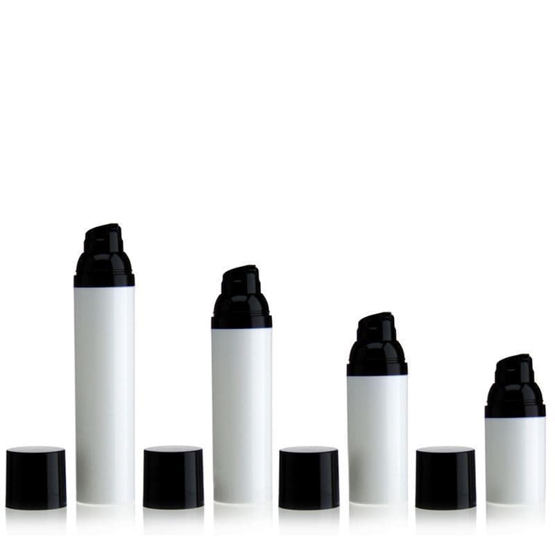 100 ml Airless Dispenser 'Mezzo', PP-plastik, beyaz