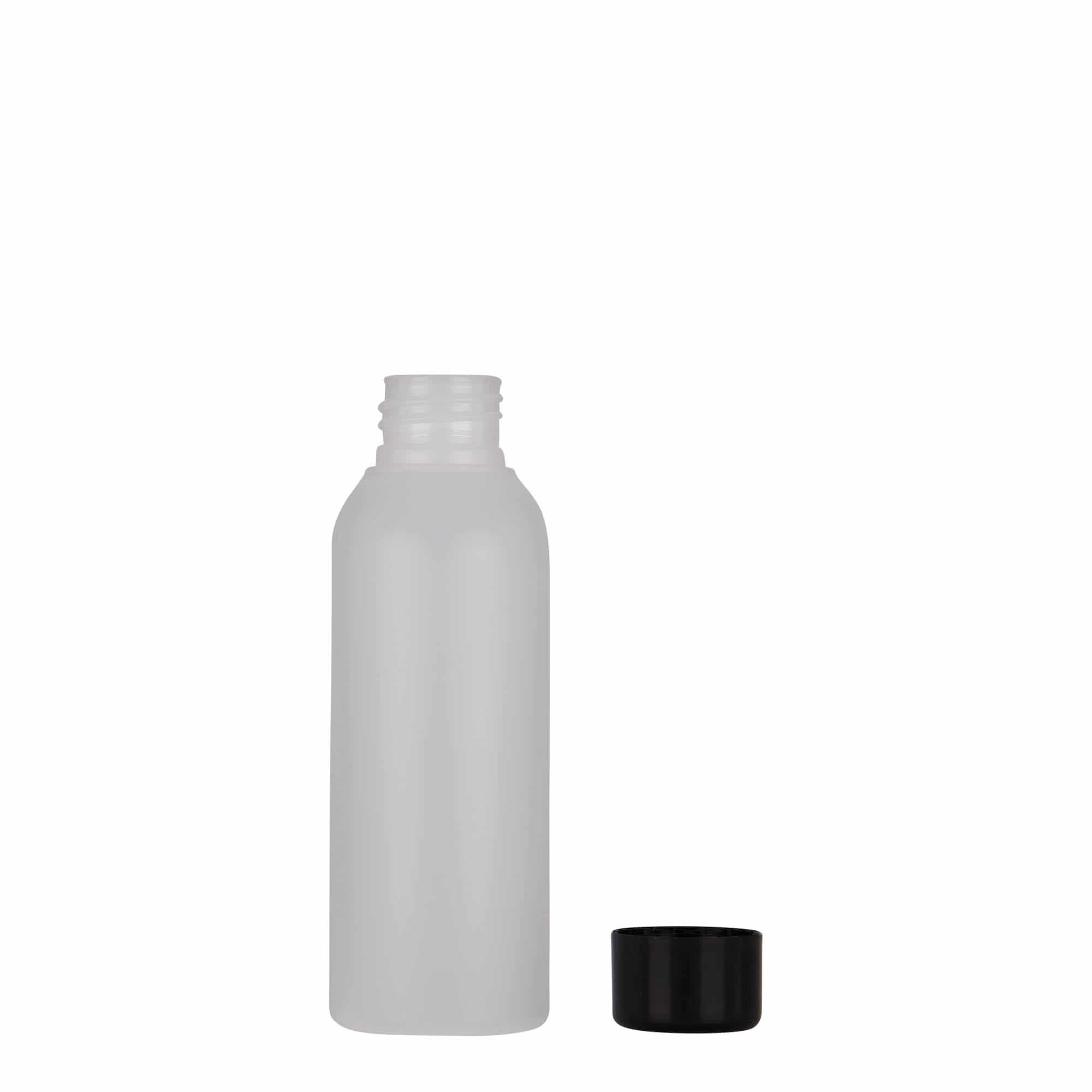 100 ml plastik şişe 'Tuffy', HDPE, doğal, ağız: 24/410