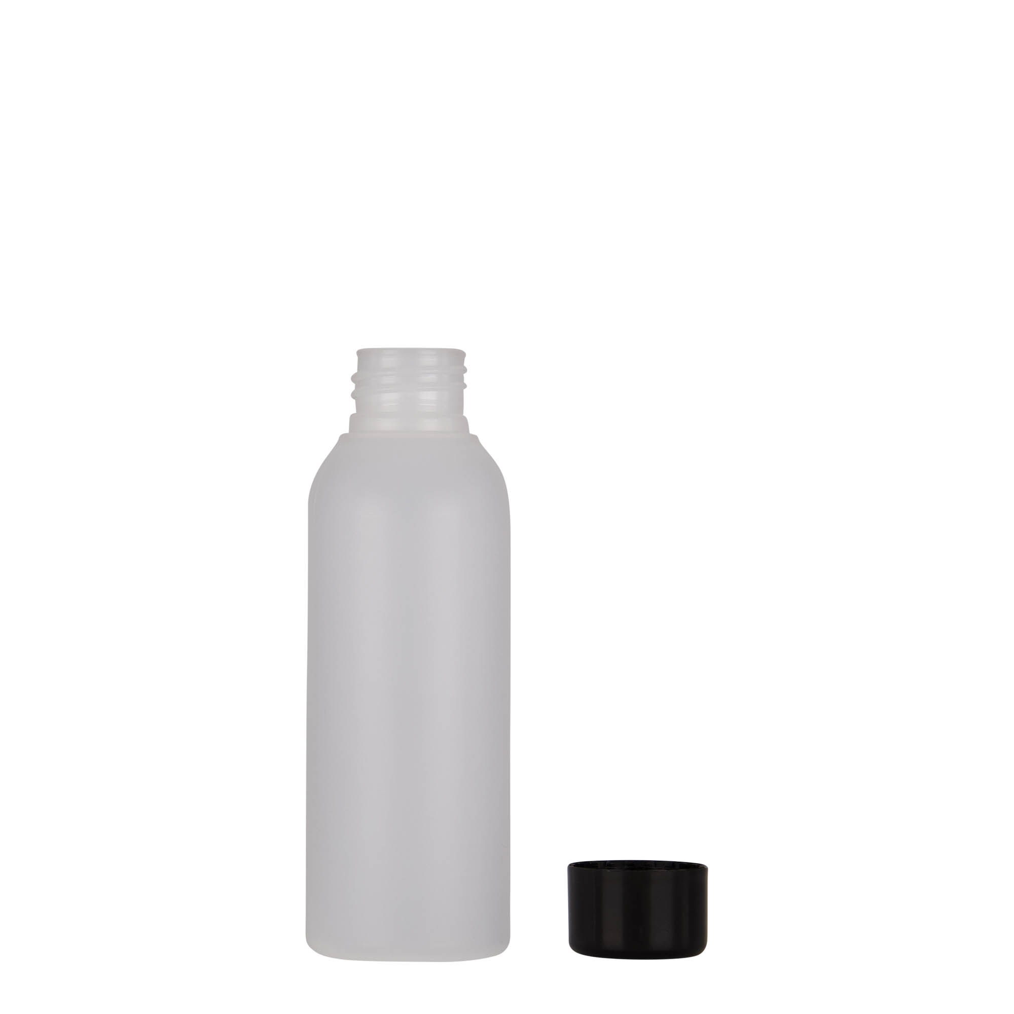 100 ml plastik şişe 'Tuffy', HDPE, doğal, ağız: 24/410 100 ml plastik şişe 'Tuffy', HDPE, doğal, ağız: 24/410