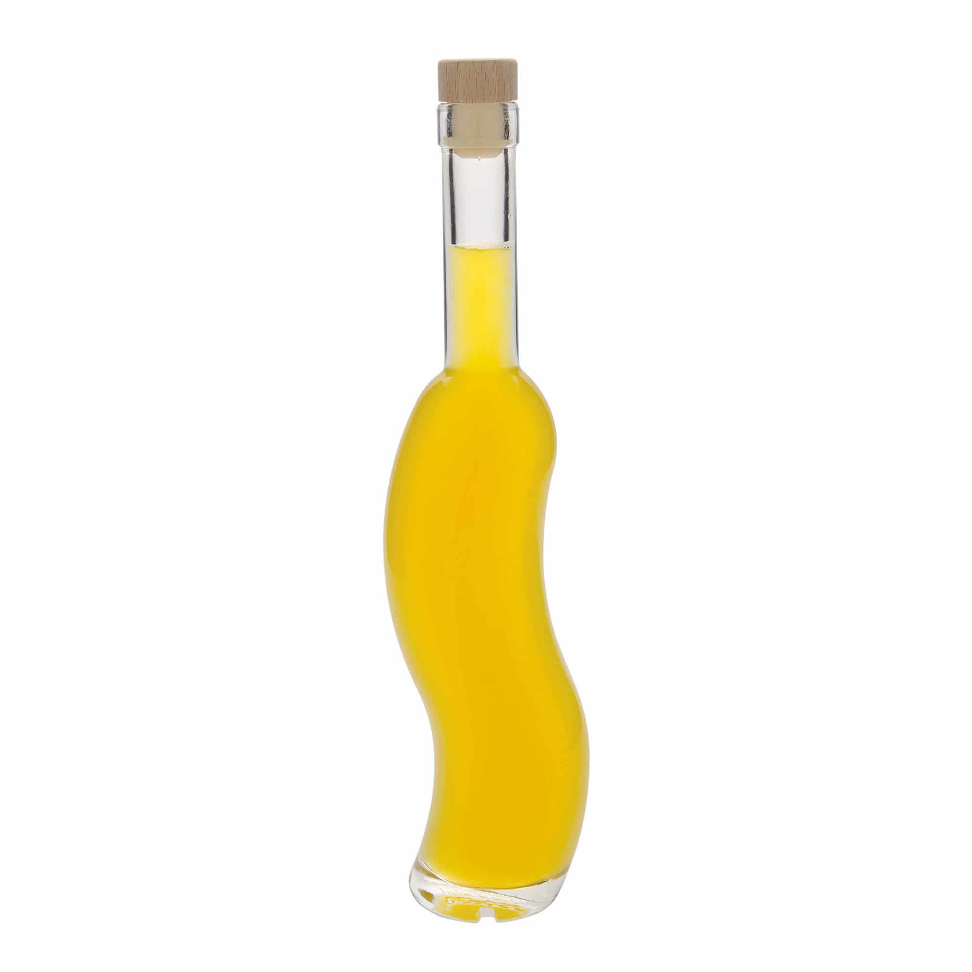 350 ml Cam Şişe 'La-Ola', yarım yuvarlak, Ağız: Mantar