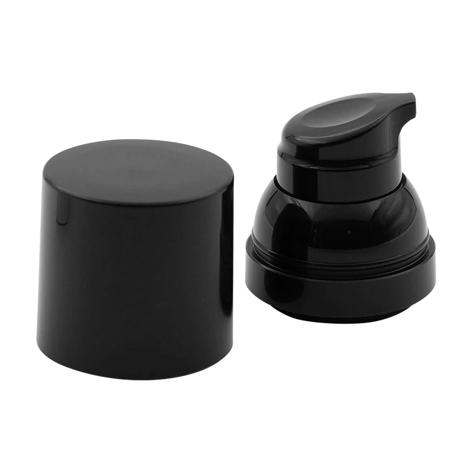 Airless Dispenser Pompa Kafası 'Mezzo', PP-Plastik, siyah
