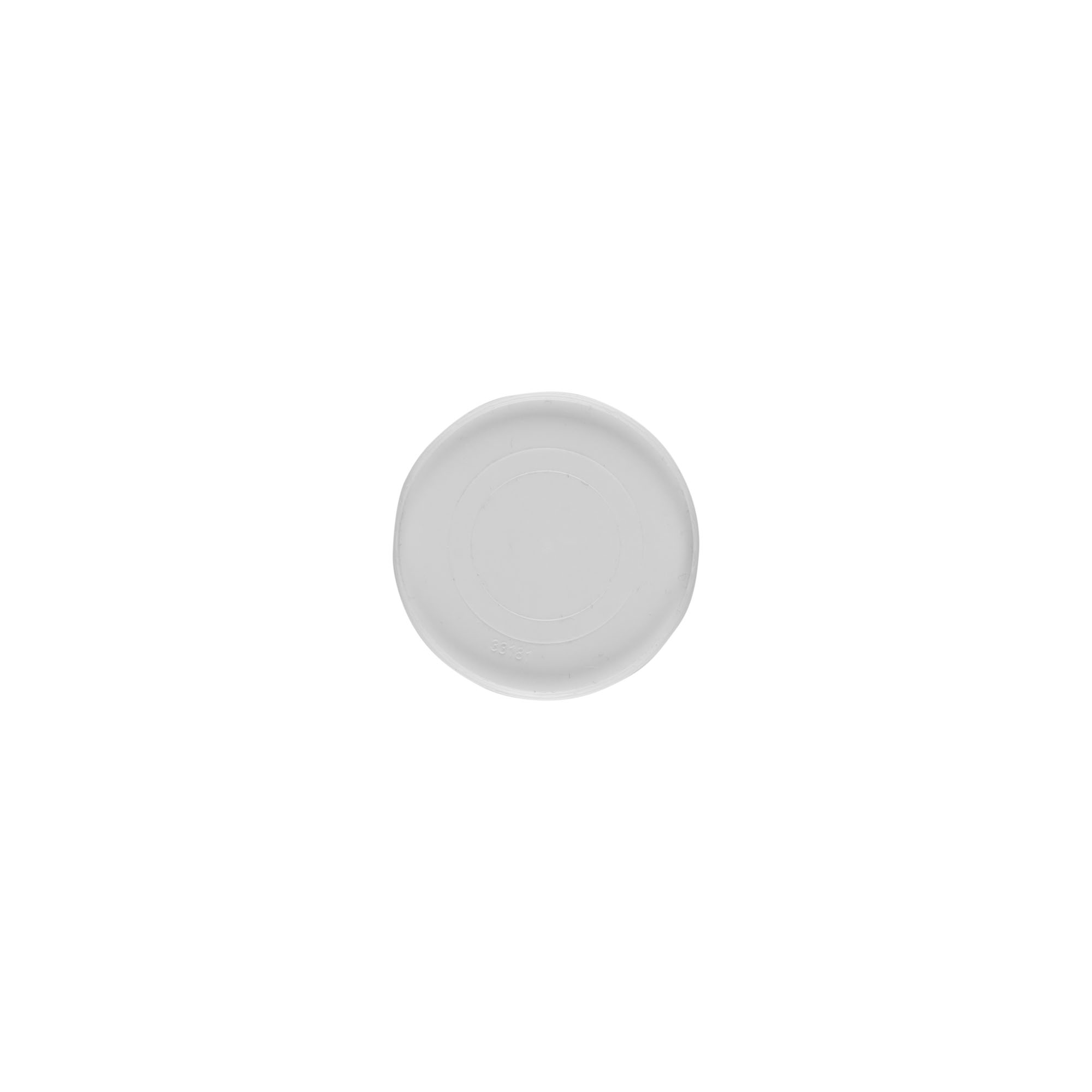 Kapak diski 50 ml 'Bianca' için, PP plastik, beyaz