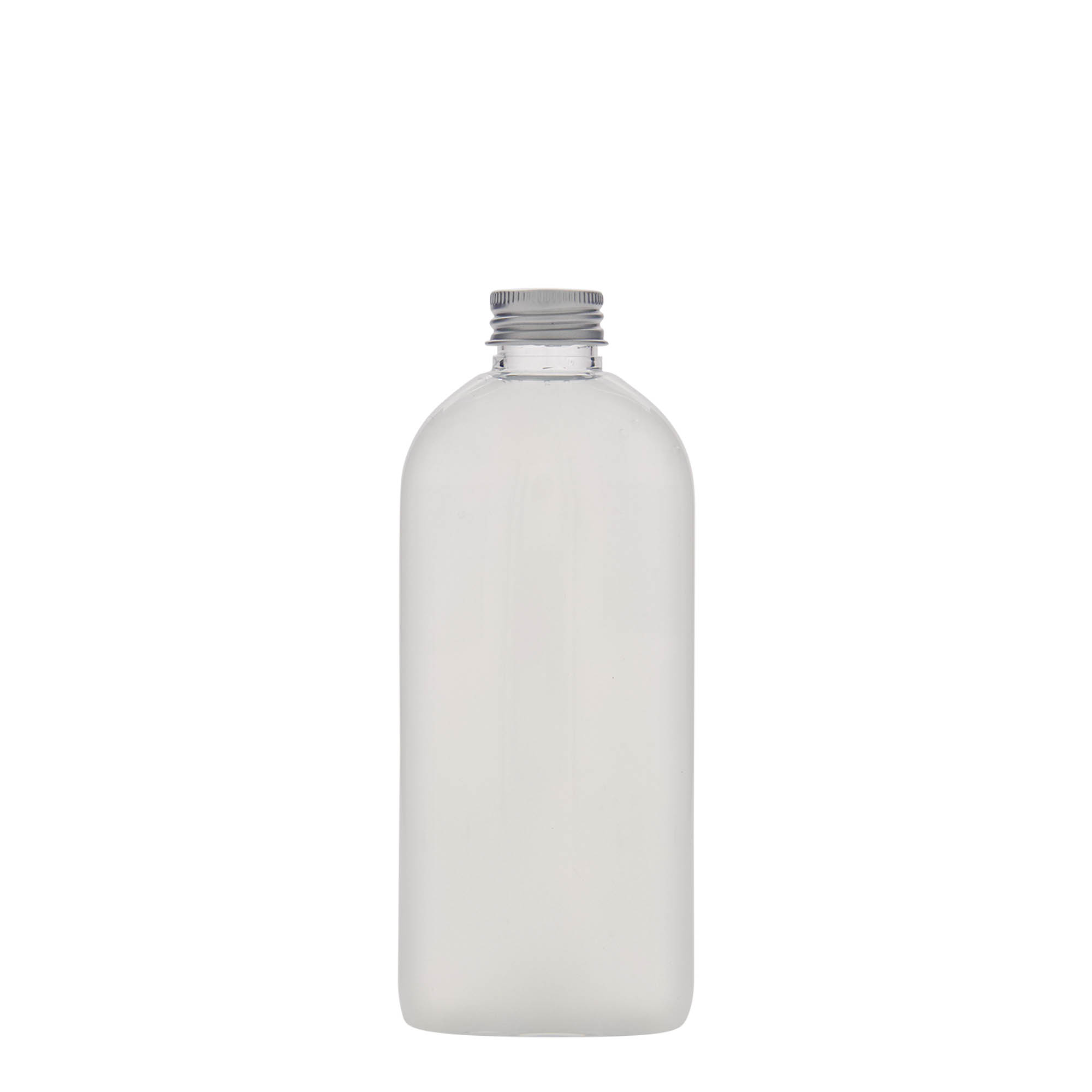 250 ml PET Şişe 'Iris', oval, plastik, ağız: 24/410
