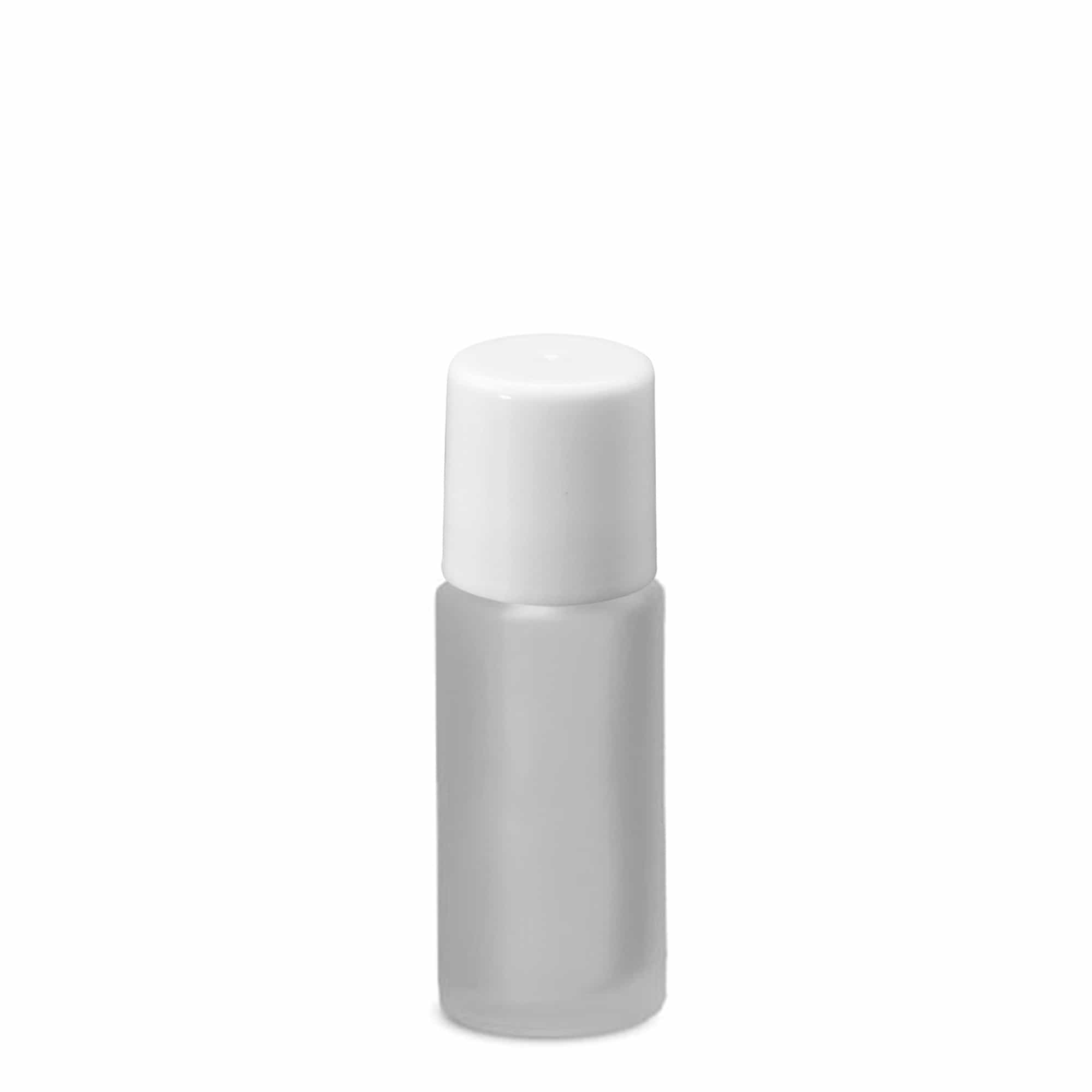 50 ml Roll-On Şişe, Cam, Buzlu, Ağız: Vidalı Kapak