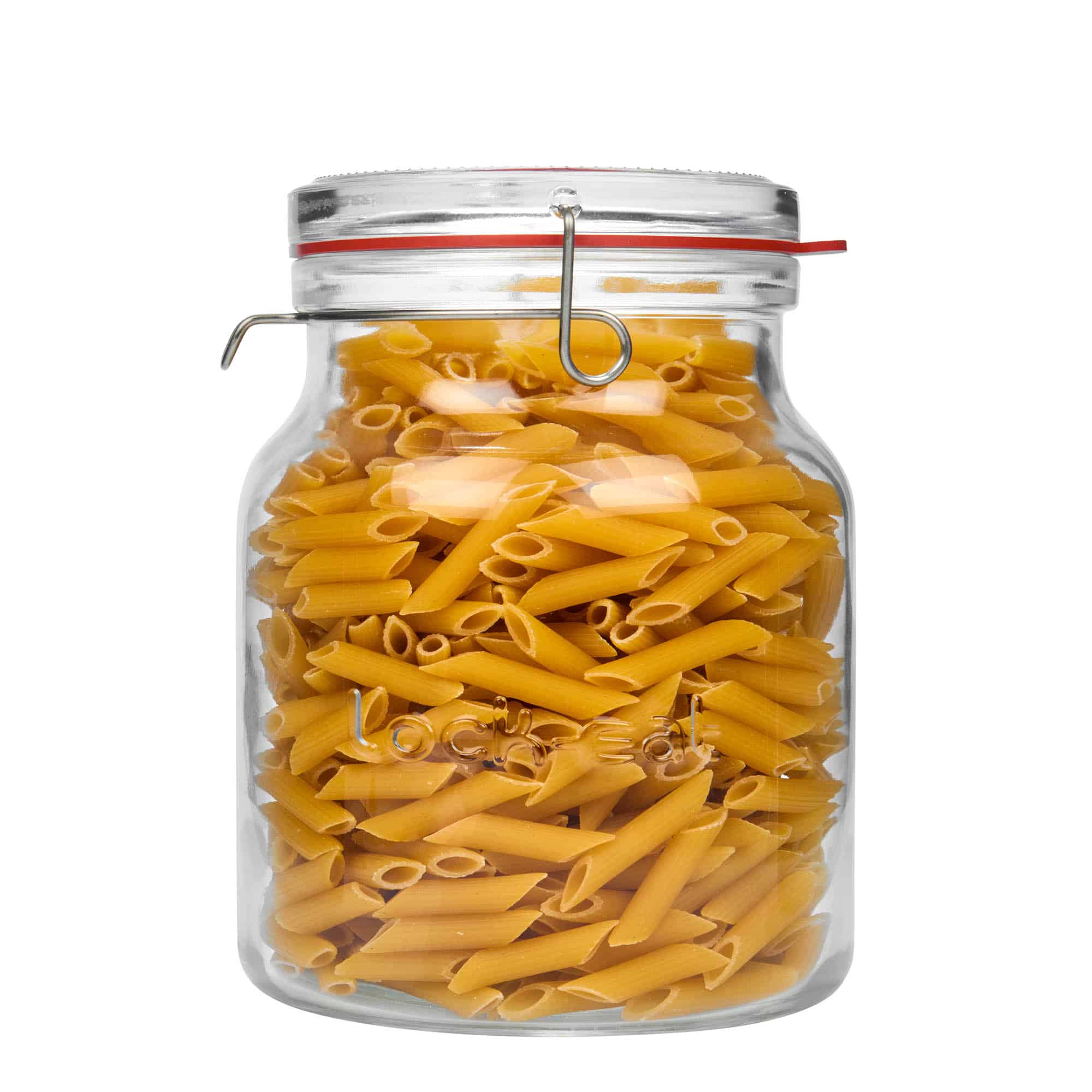 2.000 ml Tel Mandallı Kavanoz 'Lock-Eat', Ağız: Tel Mandallı Kapatma