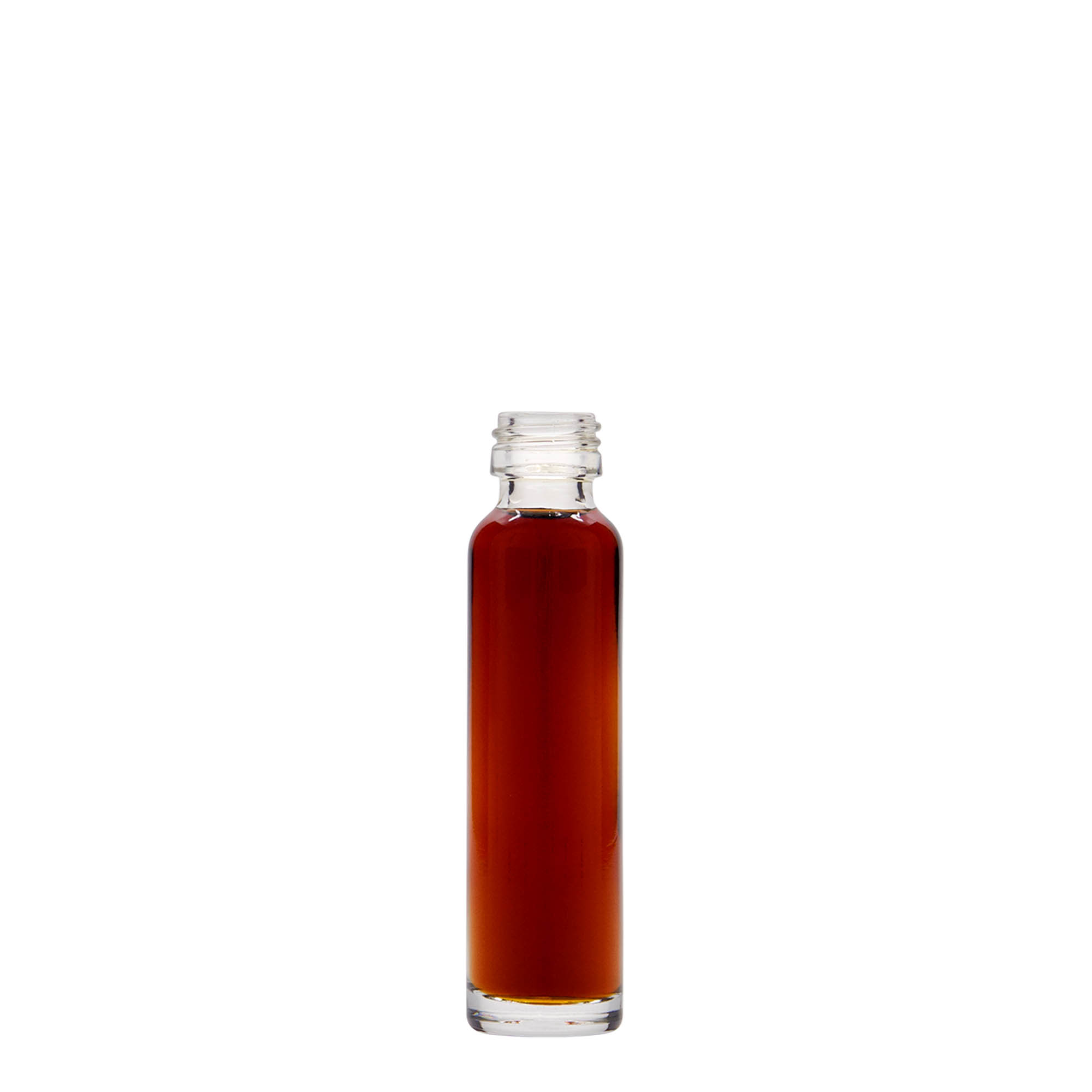 20 ml Krug şişesi, cam, ağız: PP 18 20 ml Krug şişesi, cam, ağız: PP 18