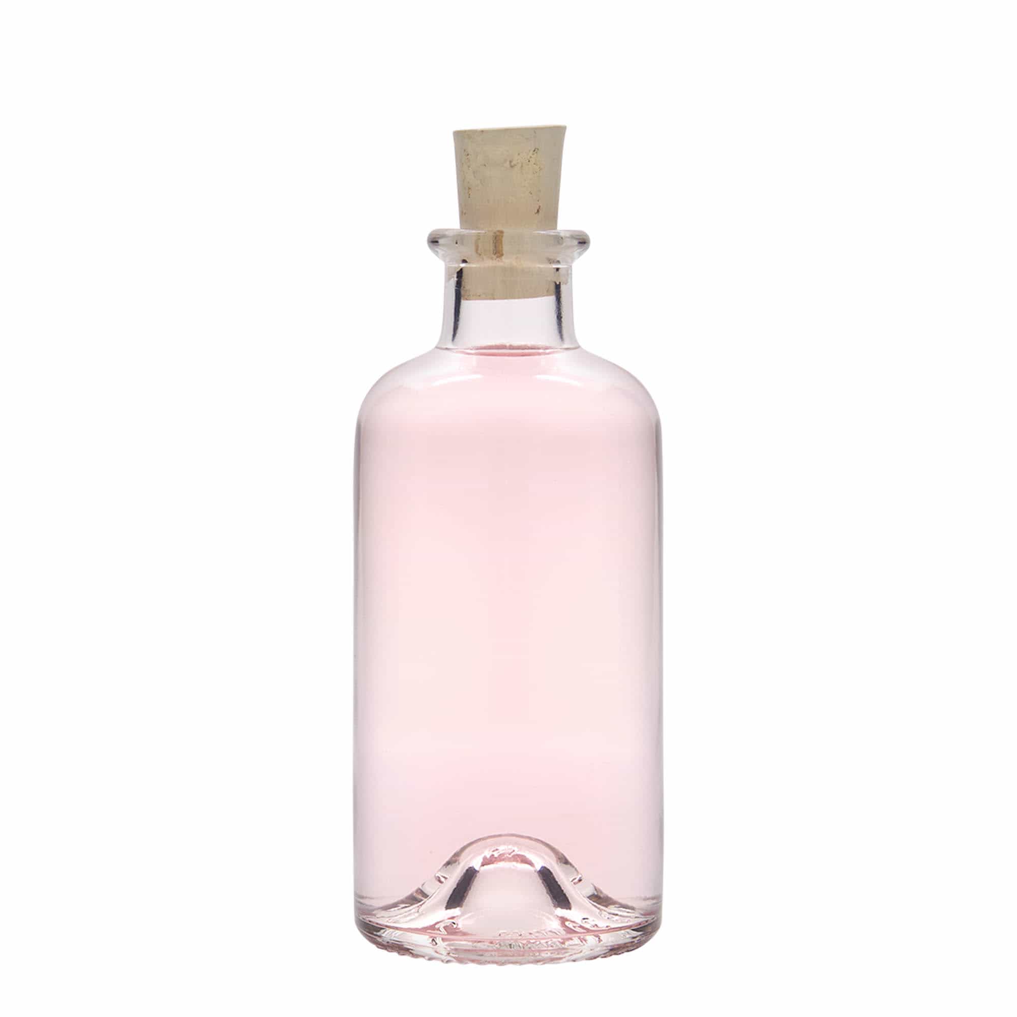 200 ml Cam Şişe Eczacı, Ağız: Mantar