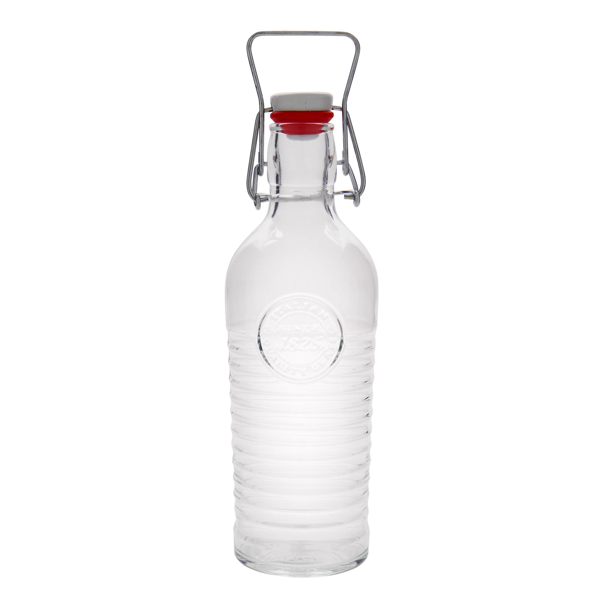 750 ml Cam şişe 'Officina 1825', Ağız: Mandallı kapak