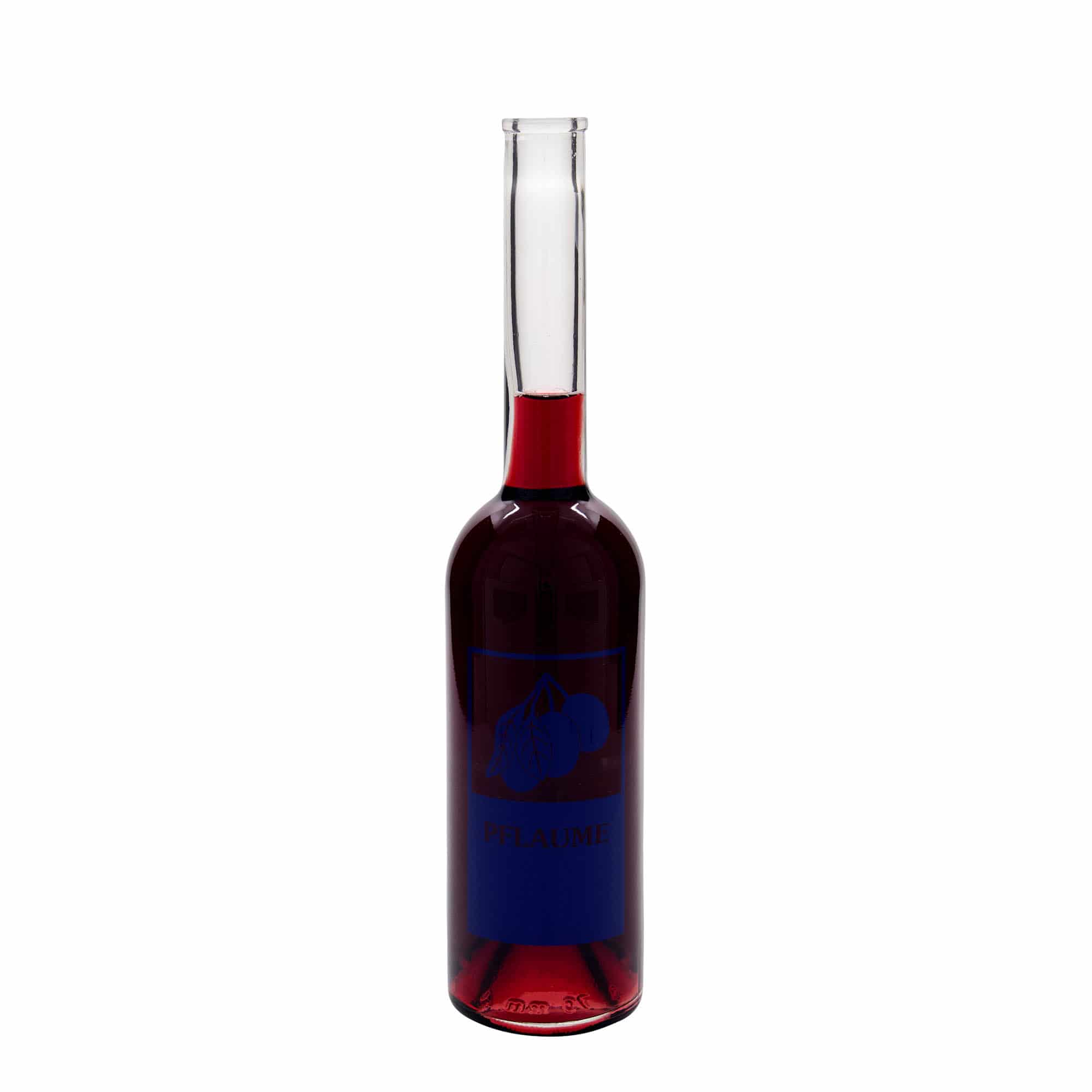 500 ml cam şişe 'Opera', desen: Erik, ağız: mantar 500 ml cam şişe 'Opera', desen: Erik, ağız: mantar