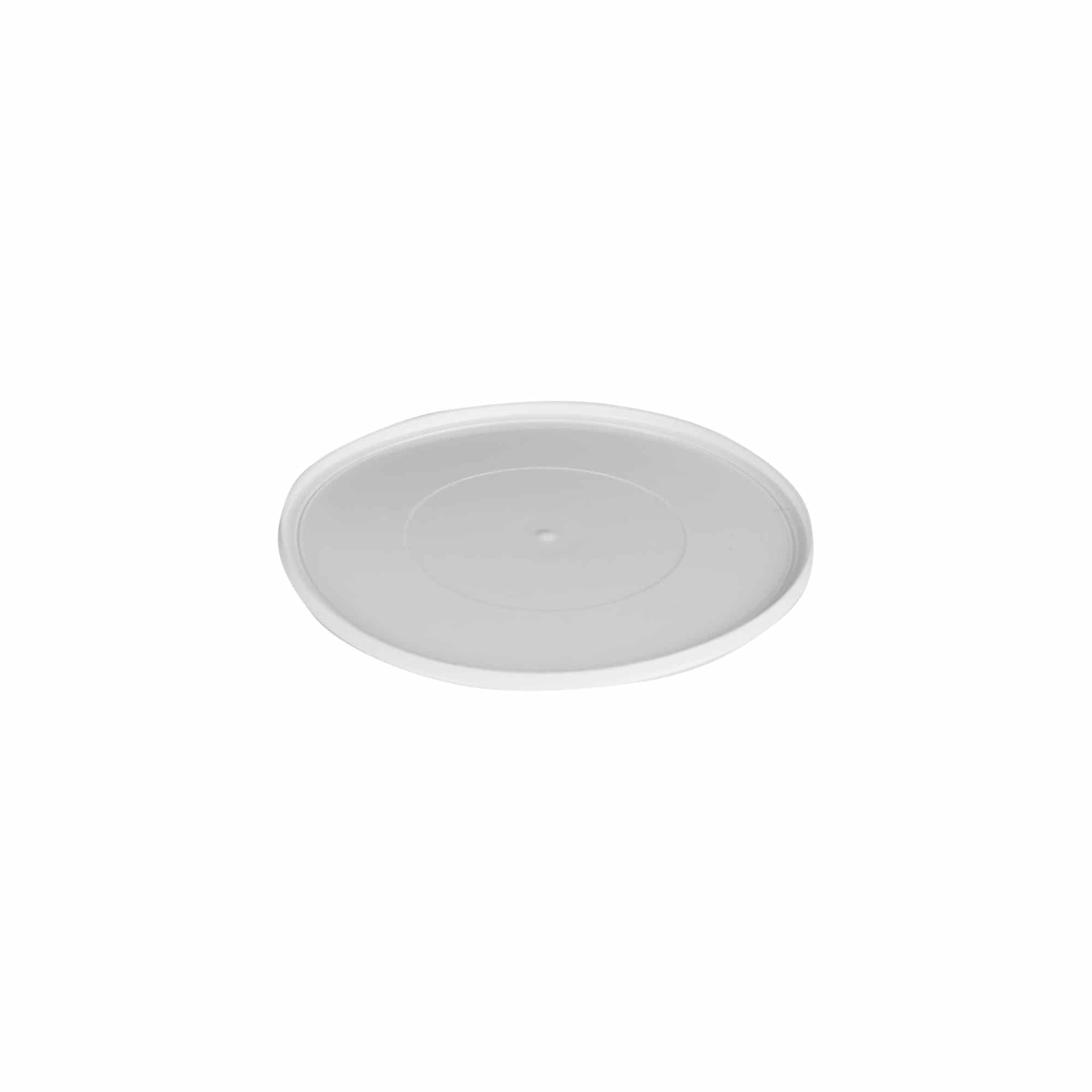 Kapak disk, 200 ml 'Bianca' için, PP plastik, beyaz