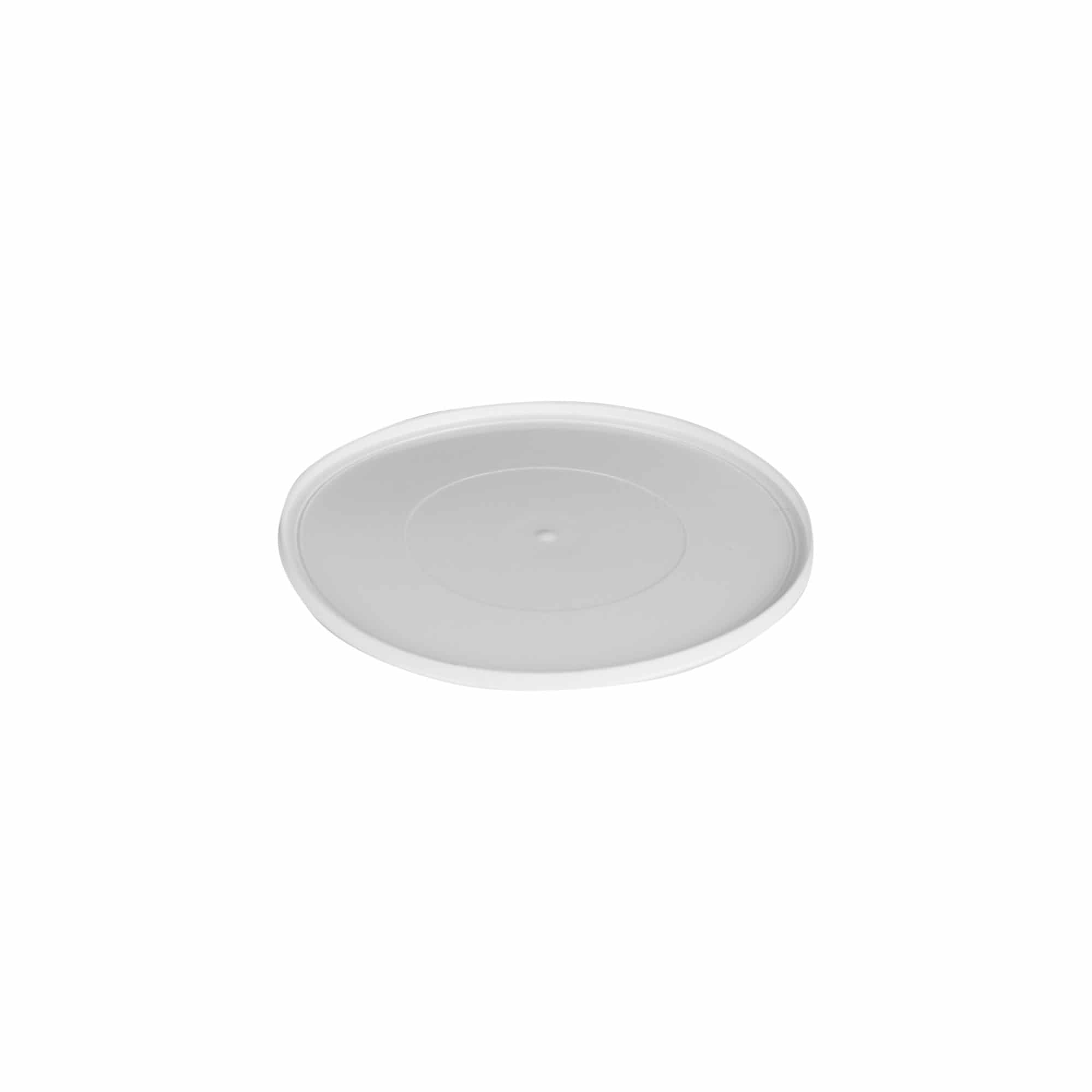 Kapak disk, 200 ml 'Bianca' için, PP plastik, beyaz