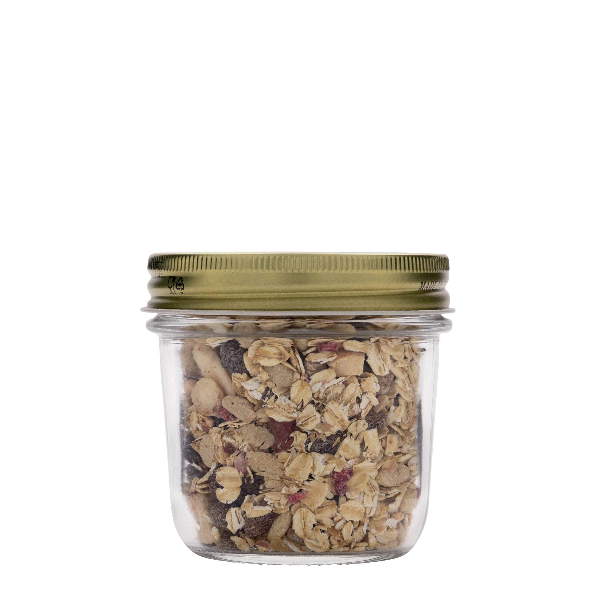 200 ml Kavanoz 'Quattro Stagioni', Ağız: Vidalı kapak