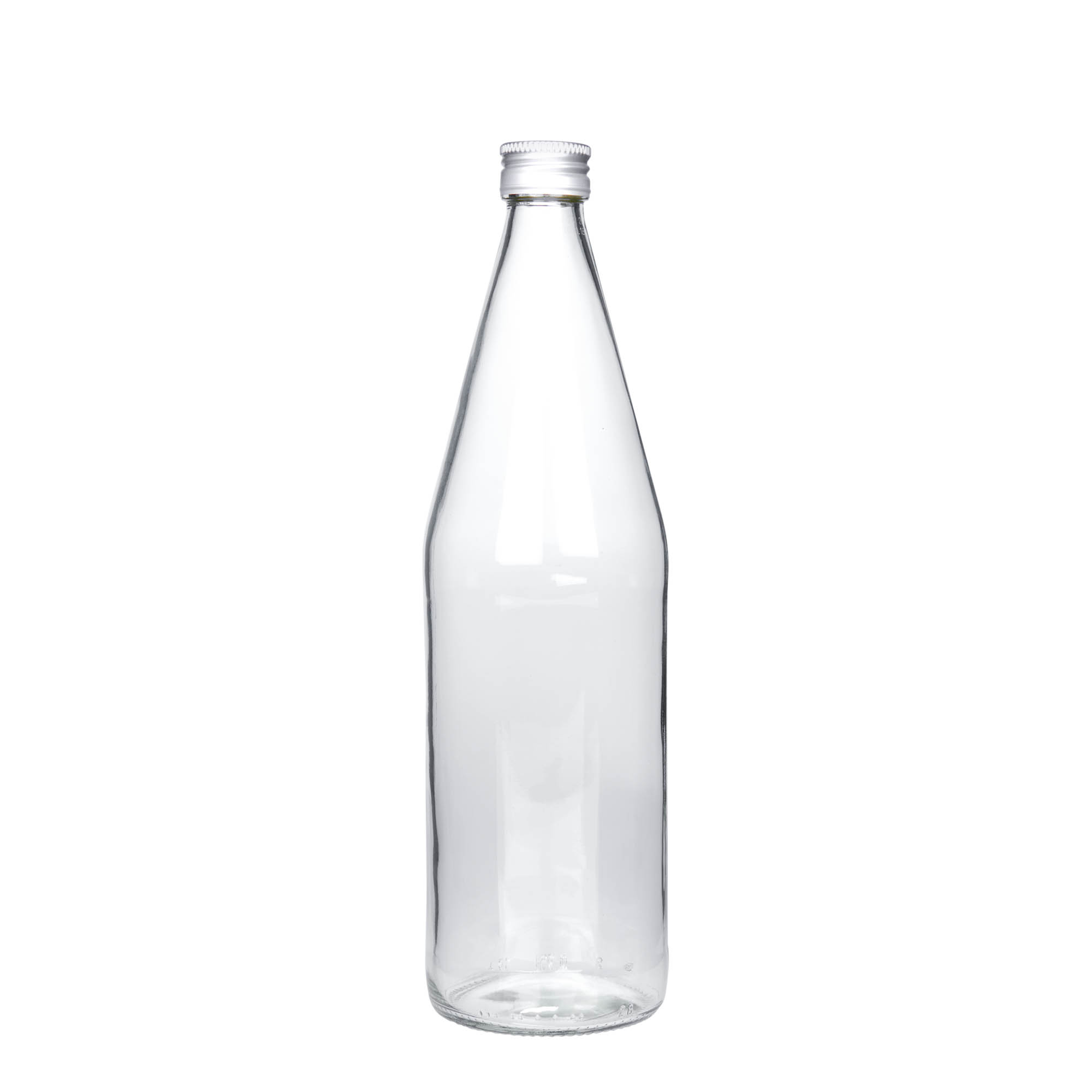 750 ml Evrensel Şişe Havuç Şekli, Cam, Ağız: PP 28 750 ml Evrensel Şişe Havuç Şekli, Cam, Ağız: PP 28