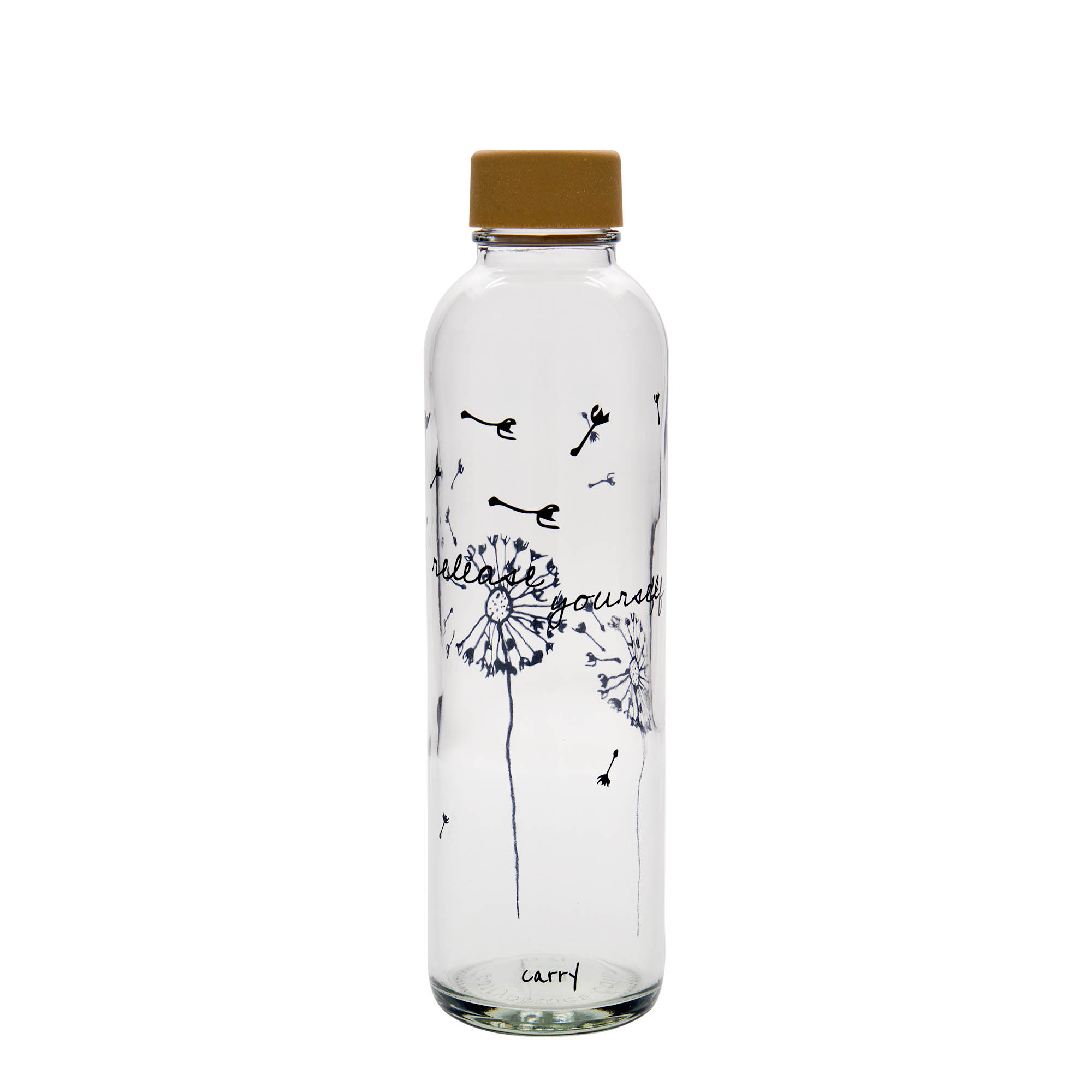 700 ml Taşıma Şişesi CARRY Bottle, Tasarım: Kendini Serbest Bırak, Ağız: Vidalı Kapak