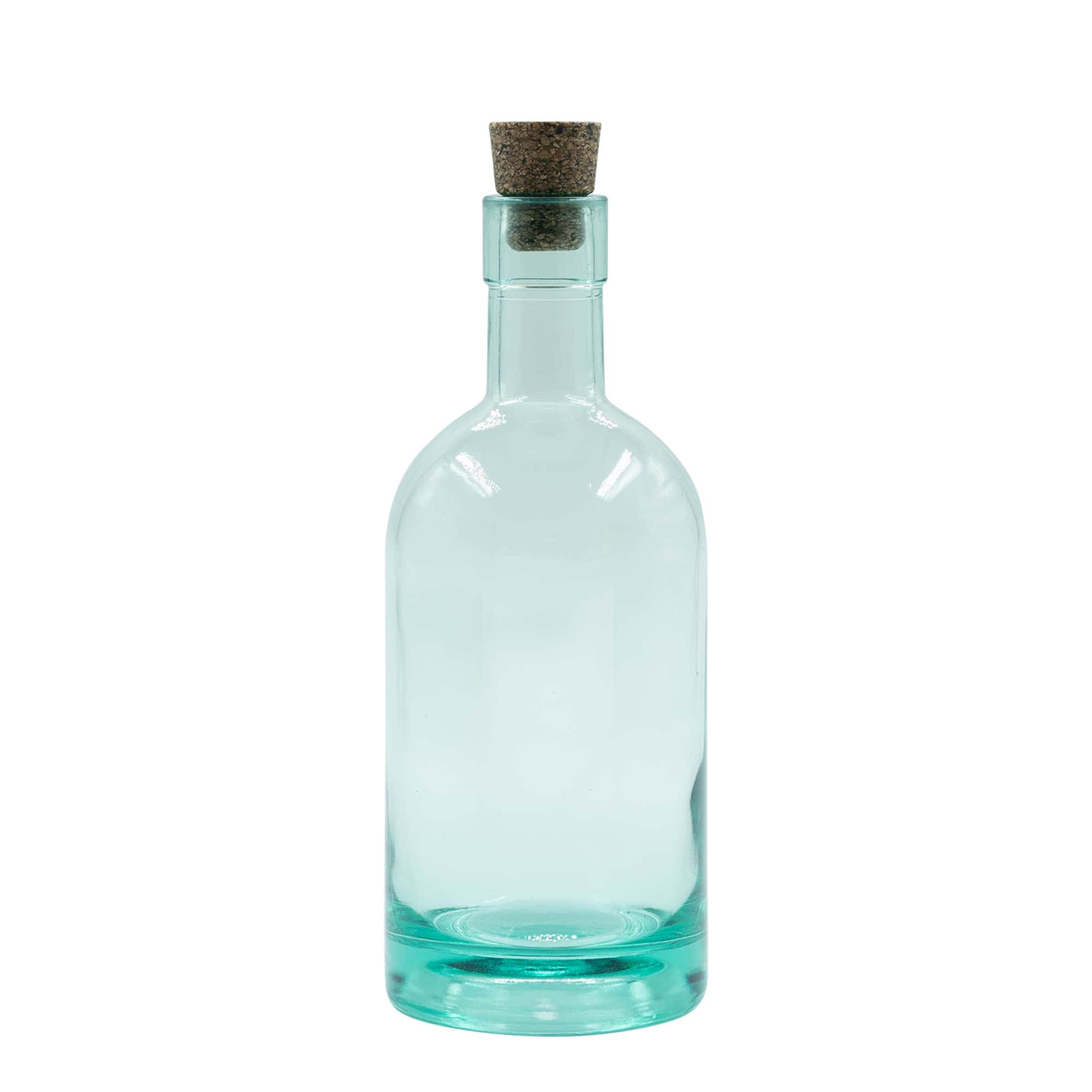 700 ml Cam şişe 'Eco Dome', Ağız: Mantar
