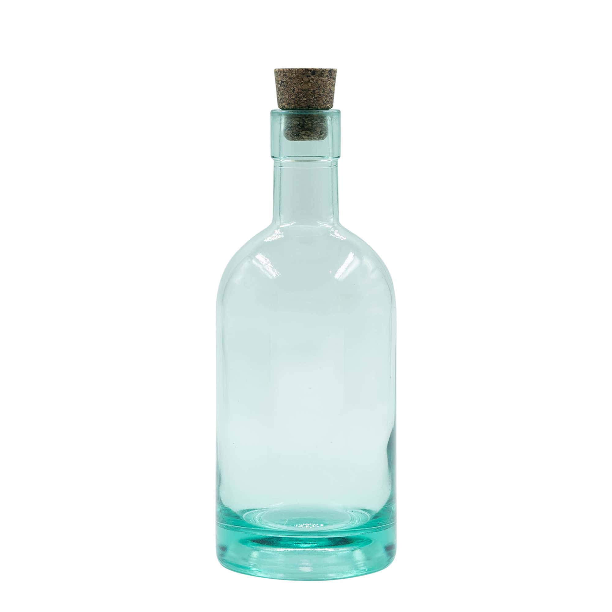 700 ml Cam şişe 'Eco Dome', Ağız: Mantar