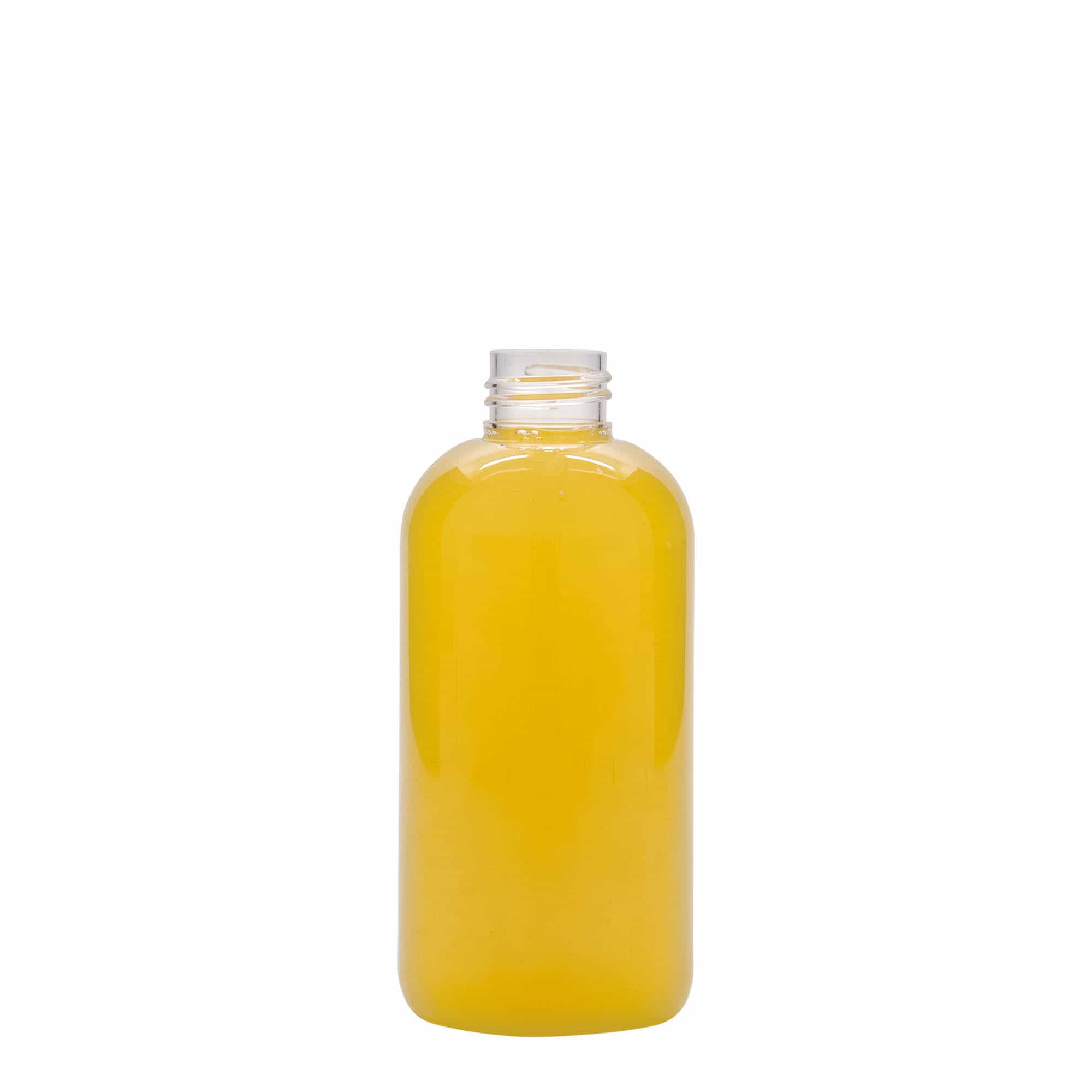 200 ml PET Şişe 'Boston', Plastik, Ağız: 24/410