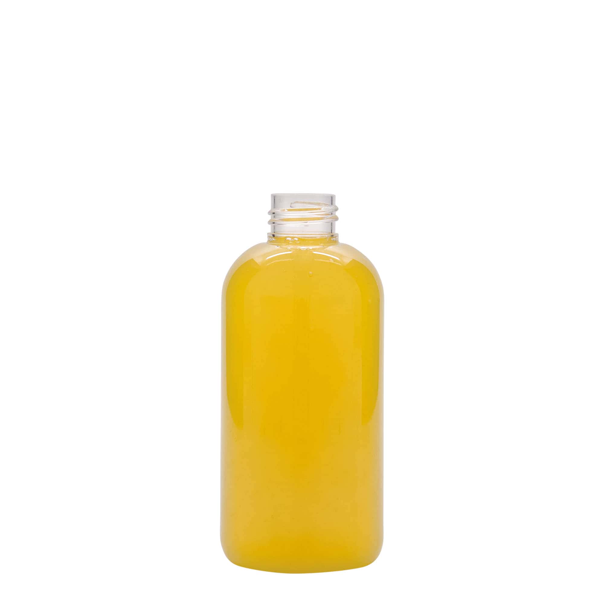 200 ml PET Şişe 'Boston', Plastik, Ağız: 24/410